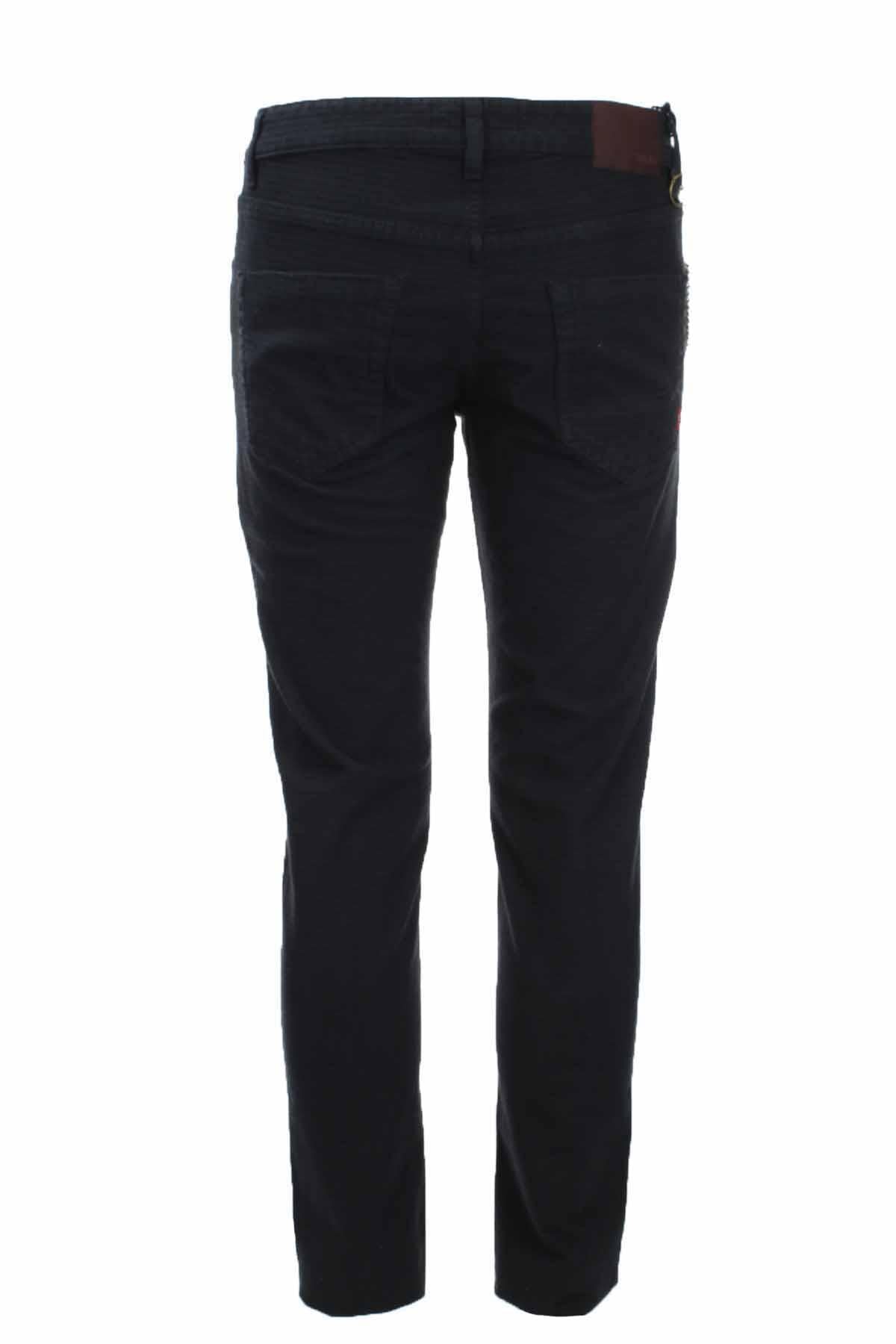 Pantalone 5 tasche in cotone armaturato