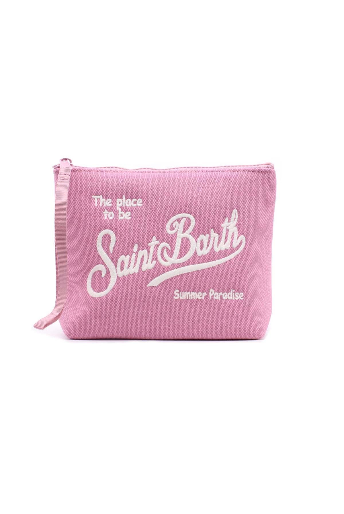 Pochette Aline Canvas Unito Logo Lettering