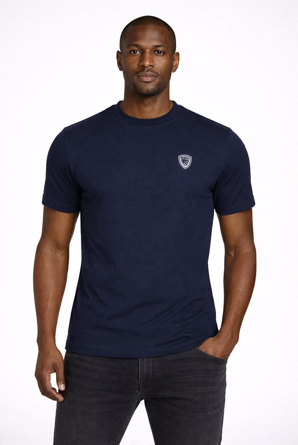 T-shirt Uomo in Piqué con Scudetto JAN