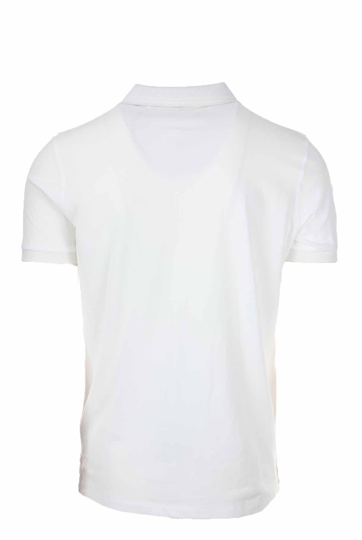 Polo mezza manica piquet maxi logo