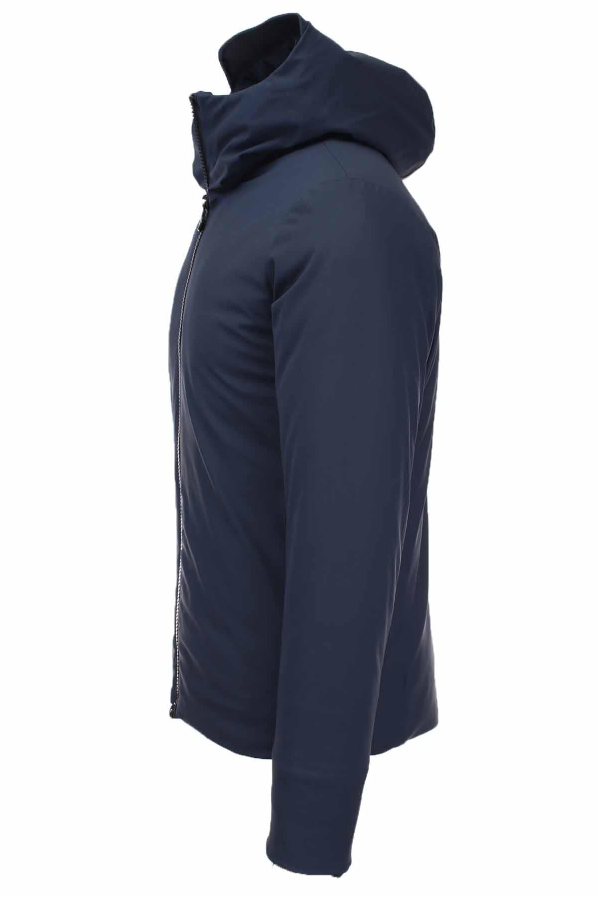 Giubbotto in tessuto stretch con cappuccio Ignacio