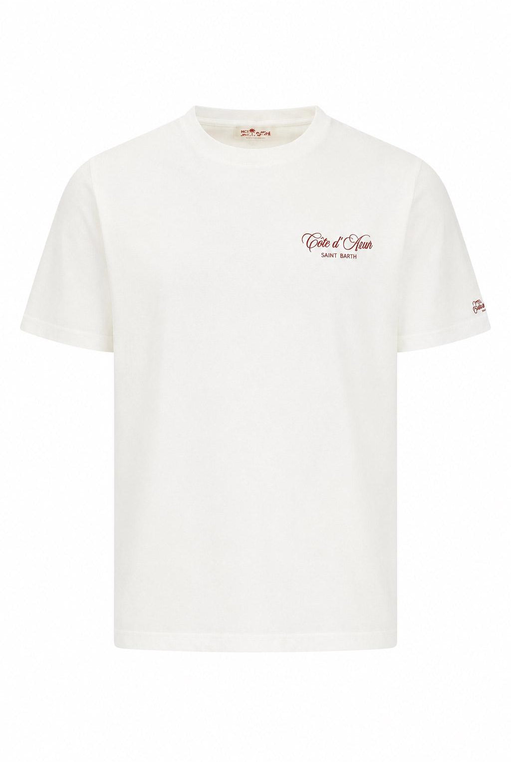 T-Shirt Uomo Cotone Maxi Stampa Retro