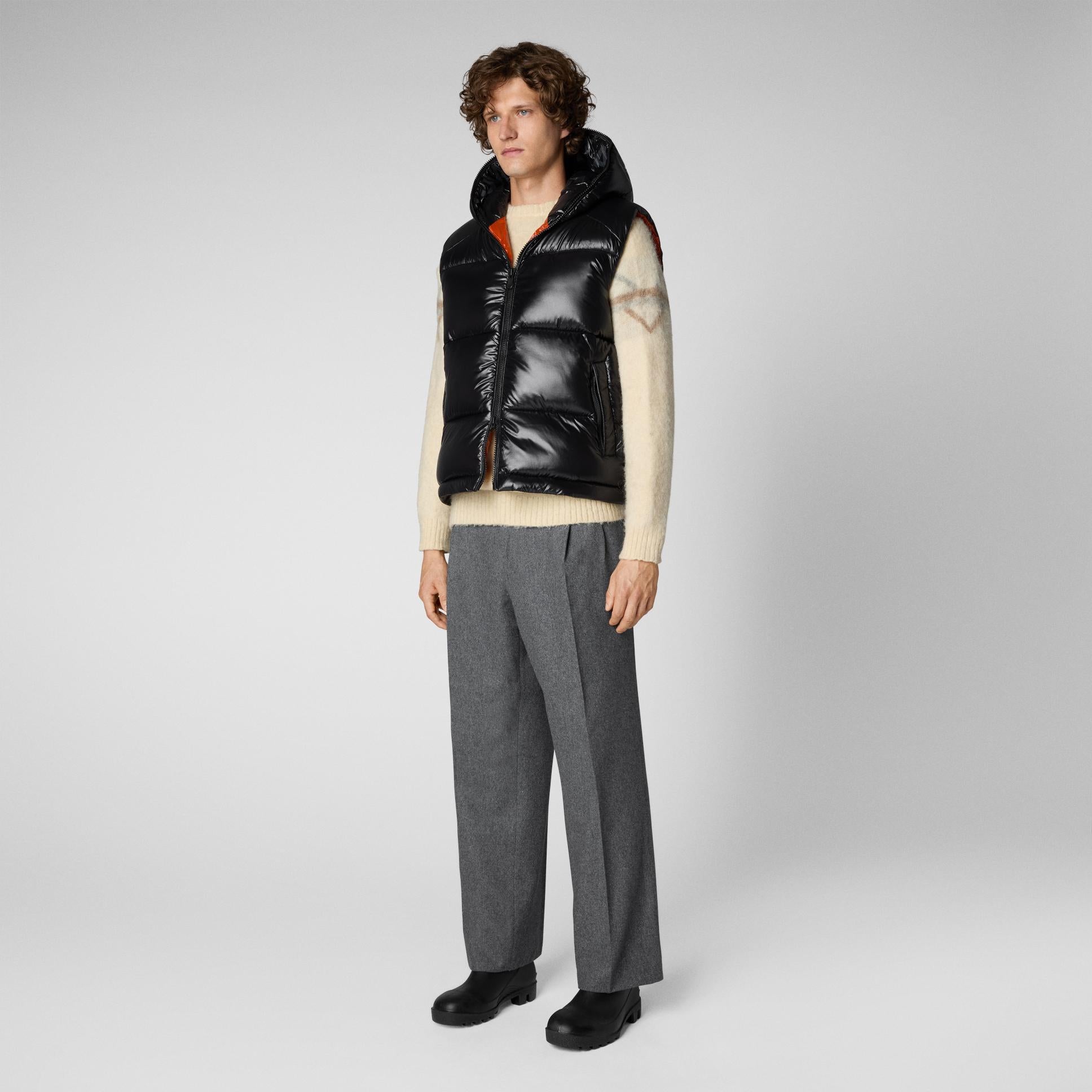 Gilet smanicato con cappuccio Dexter