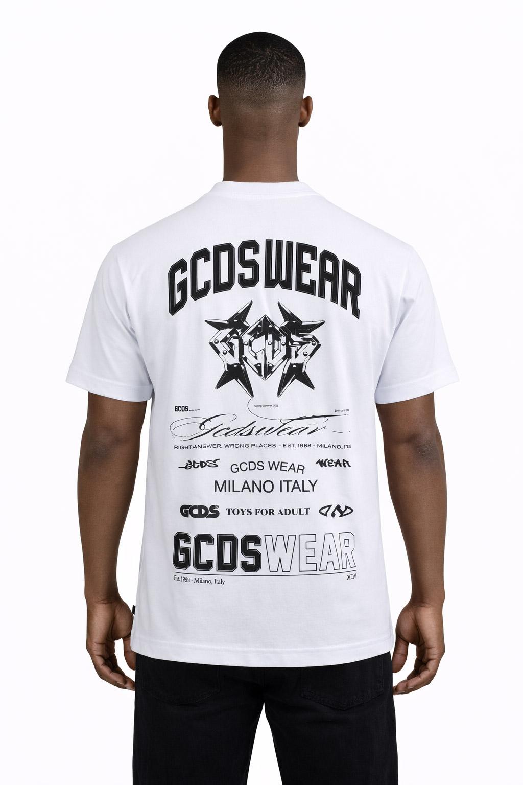T-Shirt Uomo History Stampa Fronte Retro