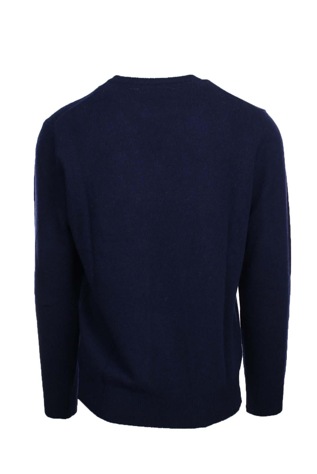 Maglia girocollo in lana cachemire St. Moritz