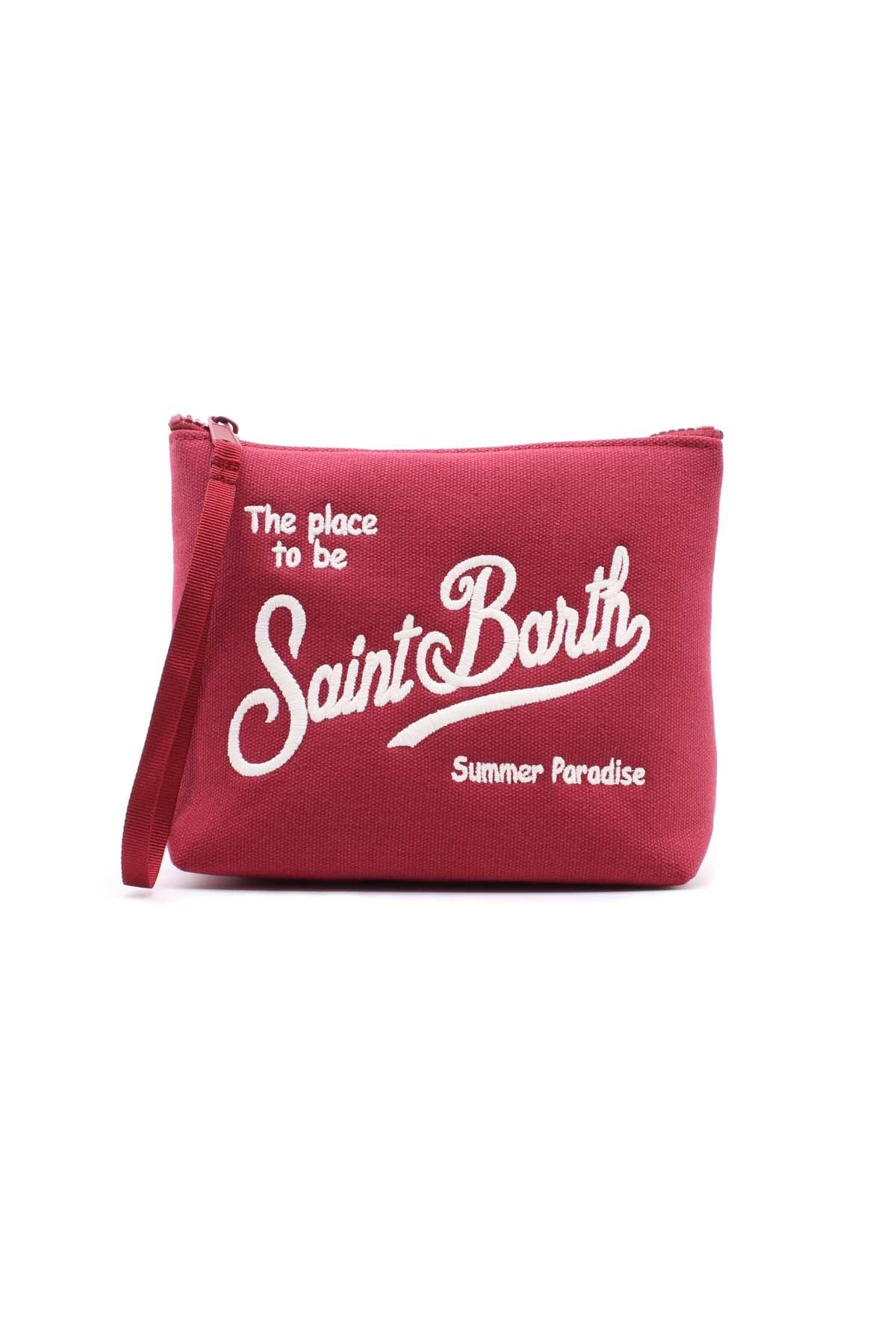 Pochette Aline Canvas Unito Logo Lettering
