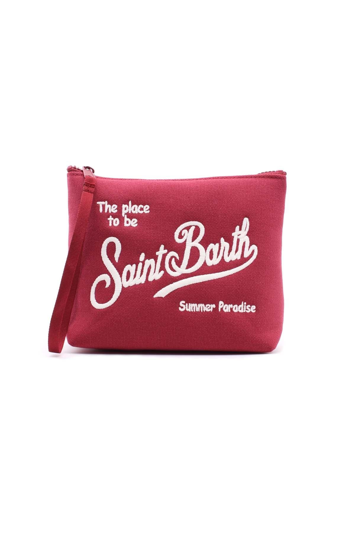 Pochette Aline Canvas Unito Logo Lettering