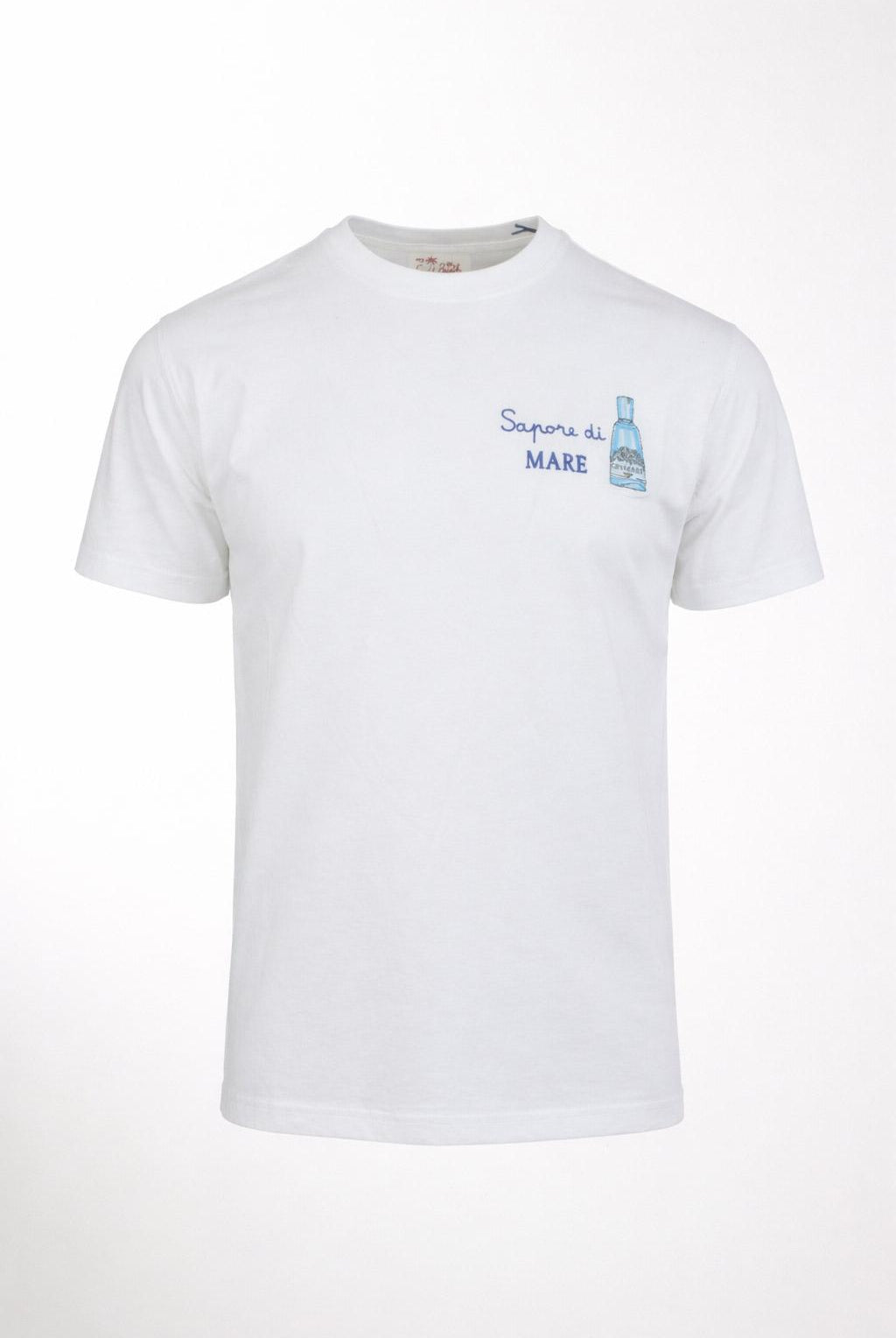 T-Shirt Uomo Cotone Stampa Sapore di Mare