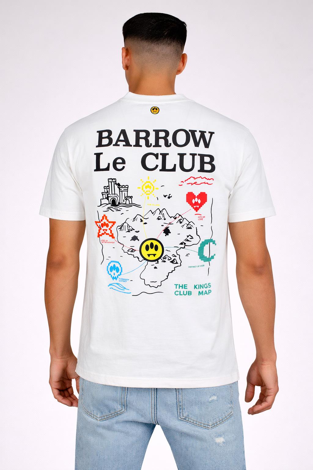 T-Shirt Uomo Le Club Stampa Map Retro