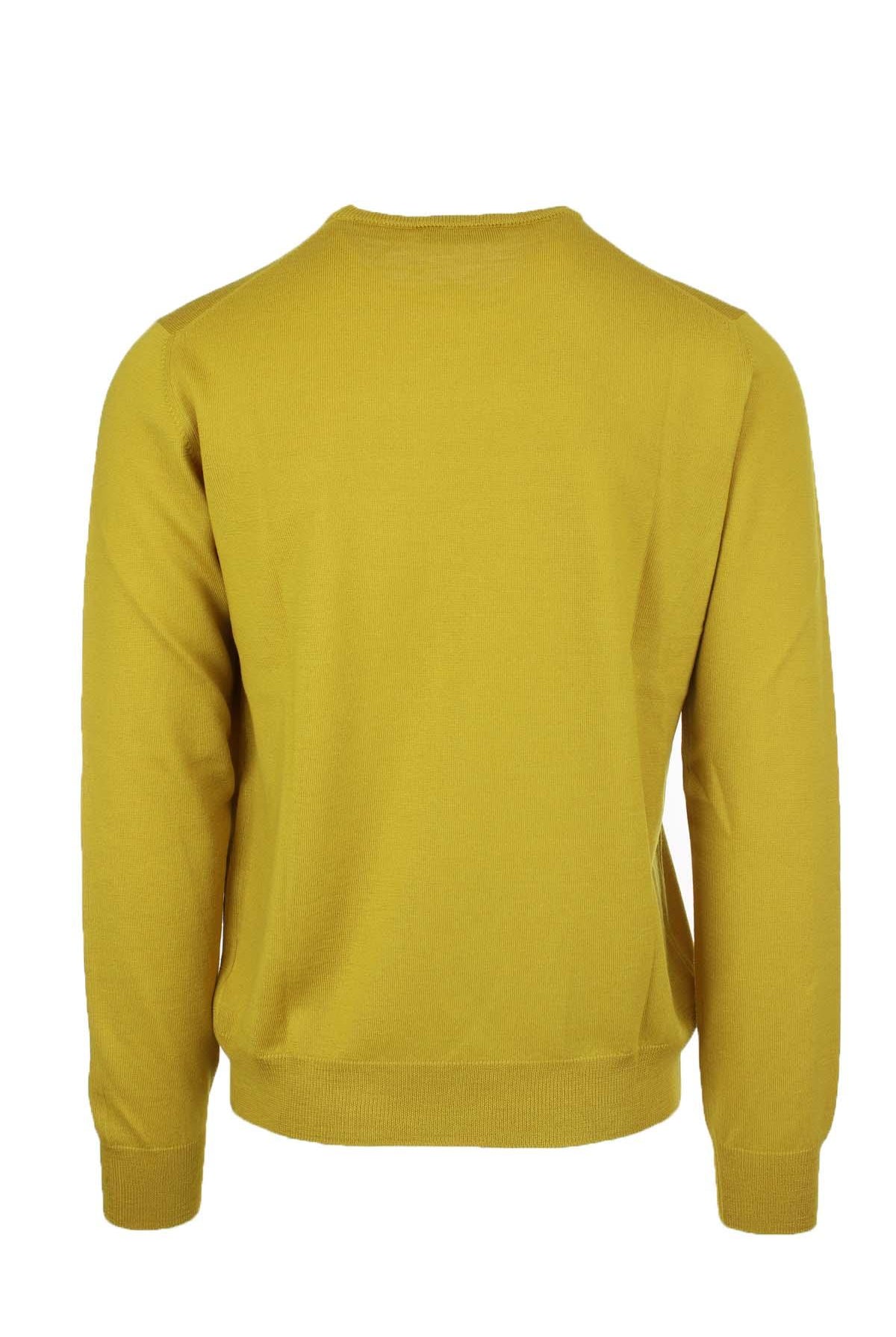 Maglia girocollo in lana merinos