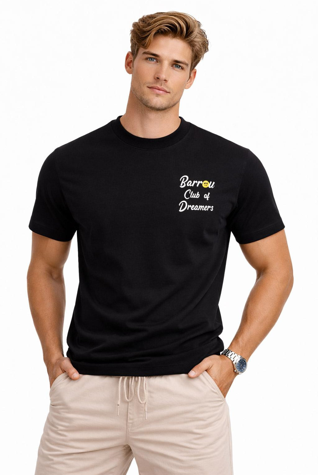 Barrow T-Shirt Uomo Club of Dreamers Cotone