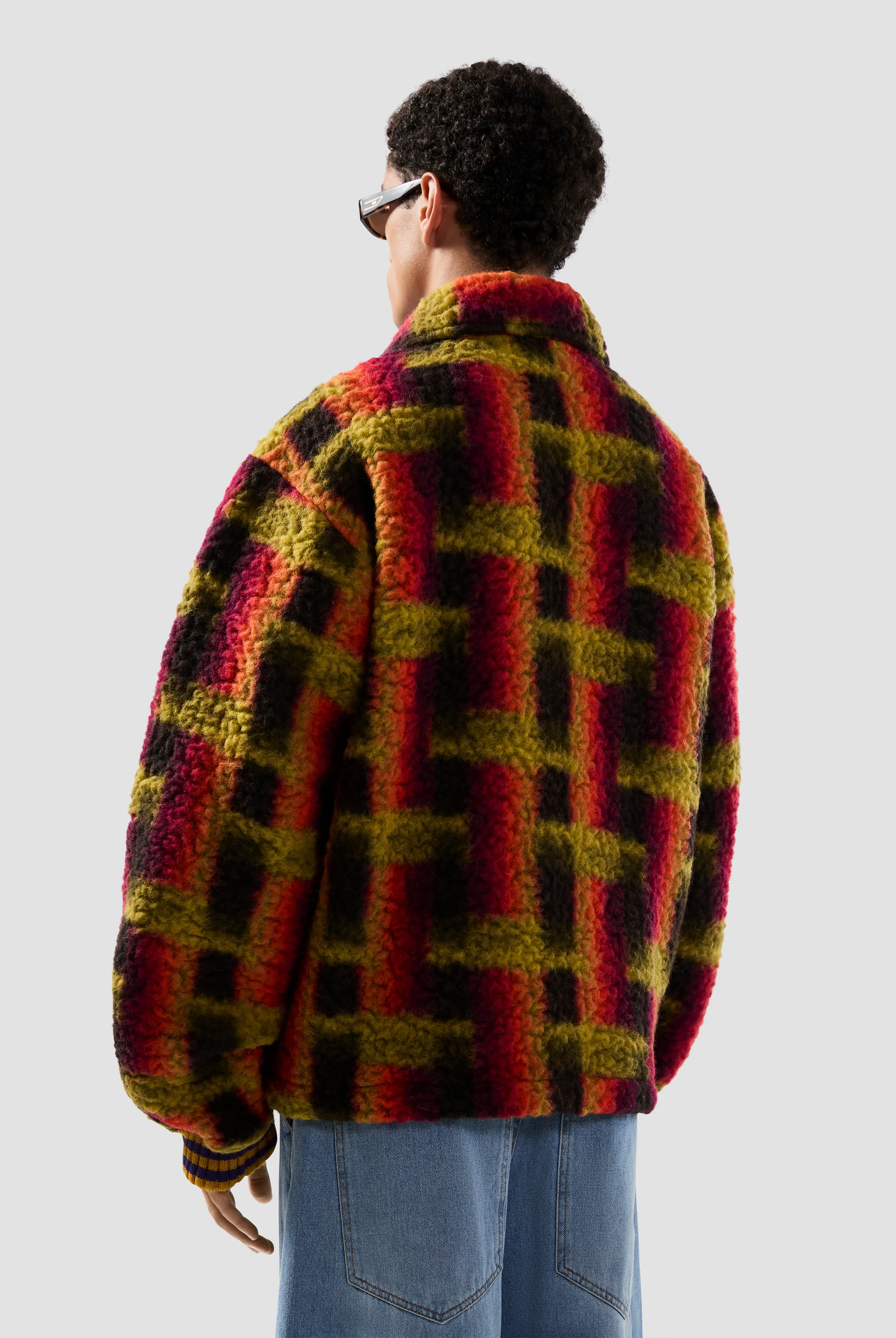 Giacca ricciolo multicolor Teddy