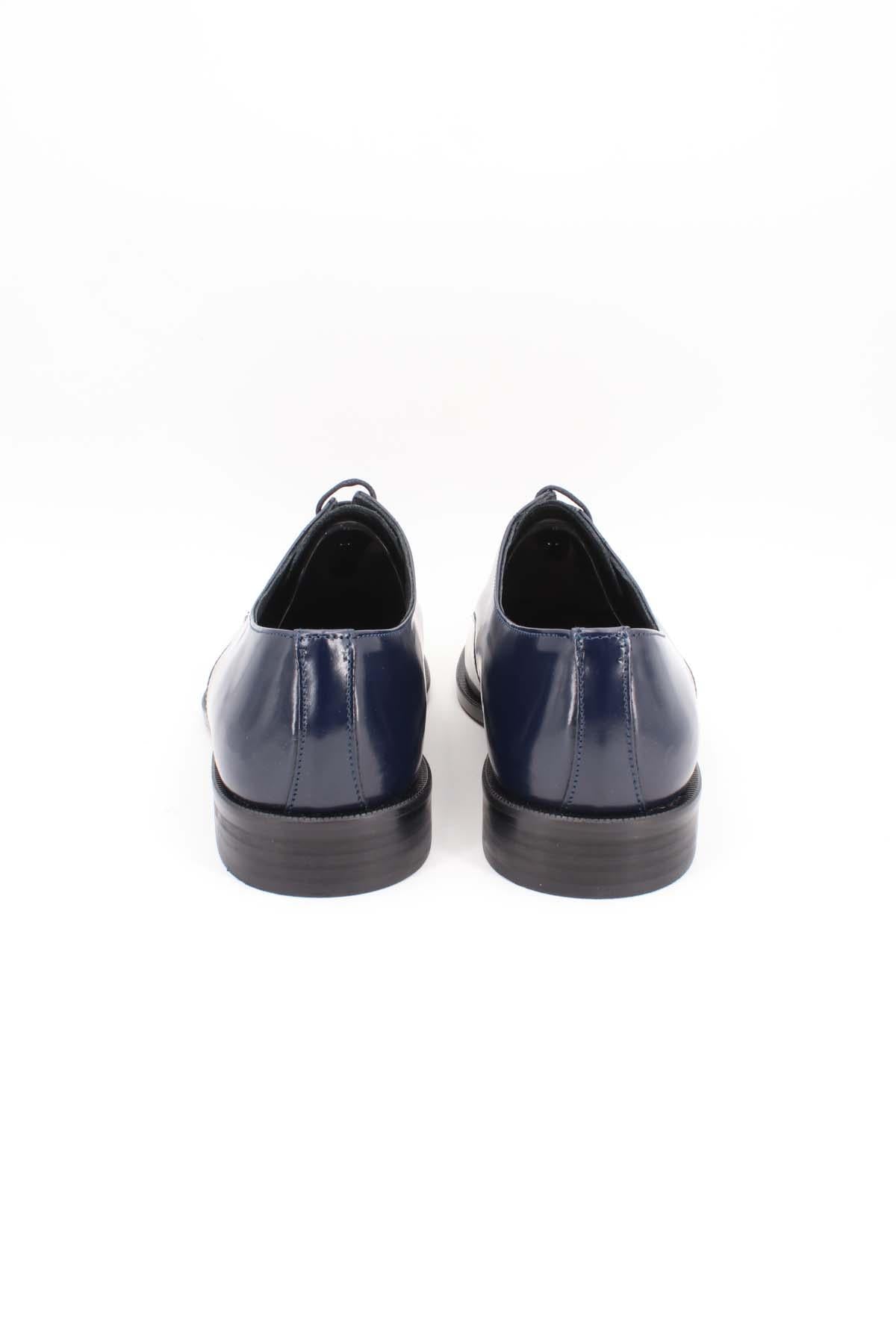 Scarpe Derby in vitello spazzolato