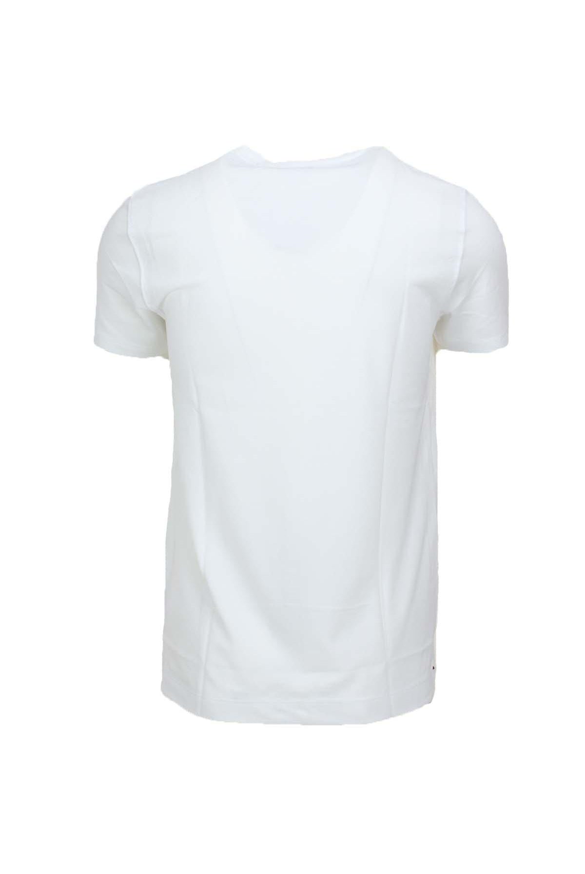 Tshirt mezza manica in cotone piquet con logo
