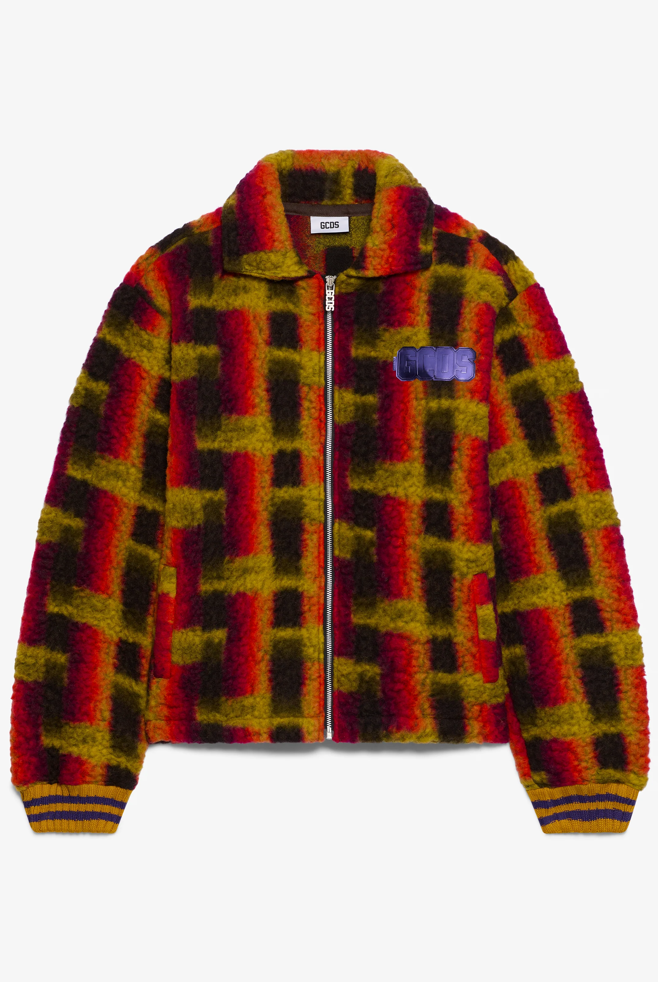 Giacca ricciolo multicolor Teddy