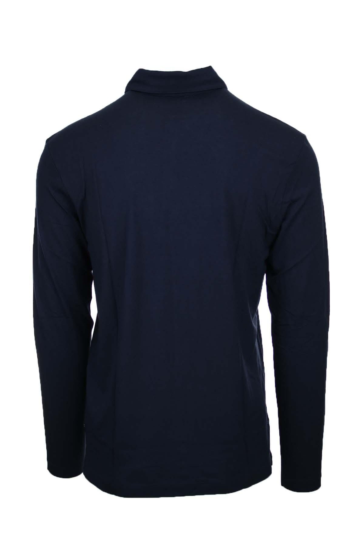 Polo manica lunga in jersey