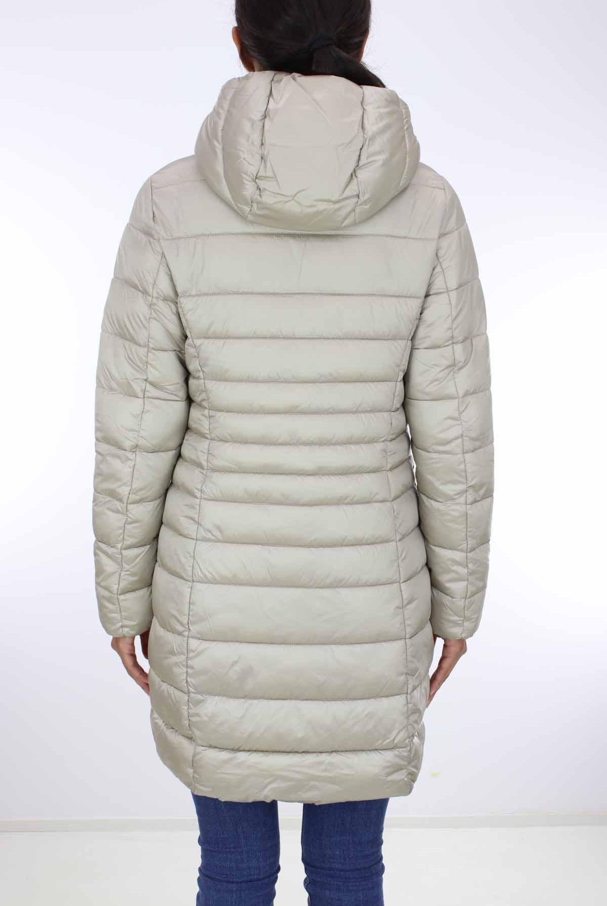 Cappotto lungo con cappuccio Camille