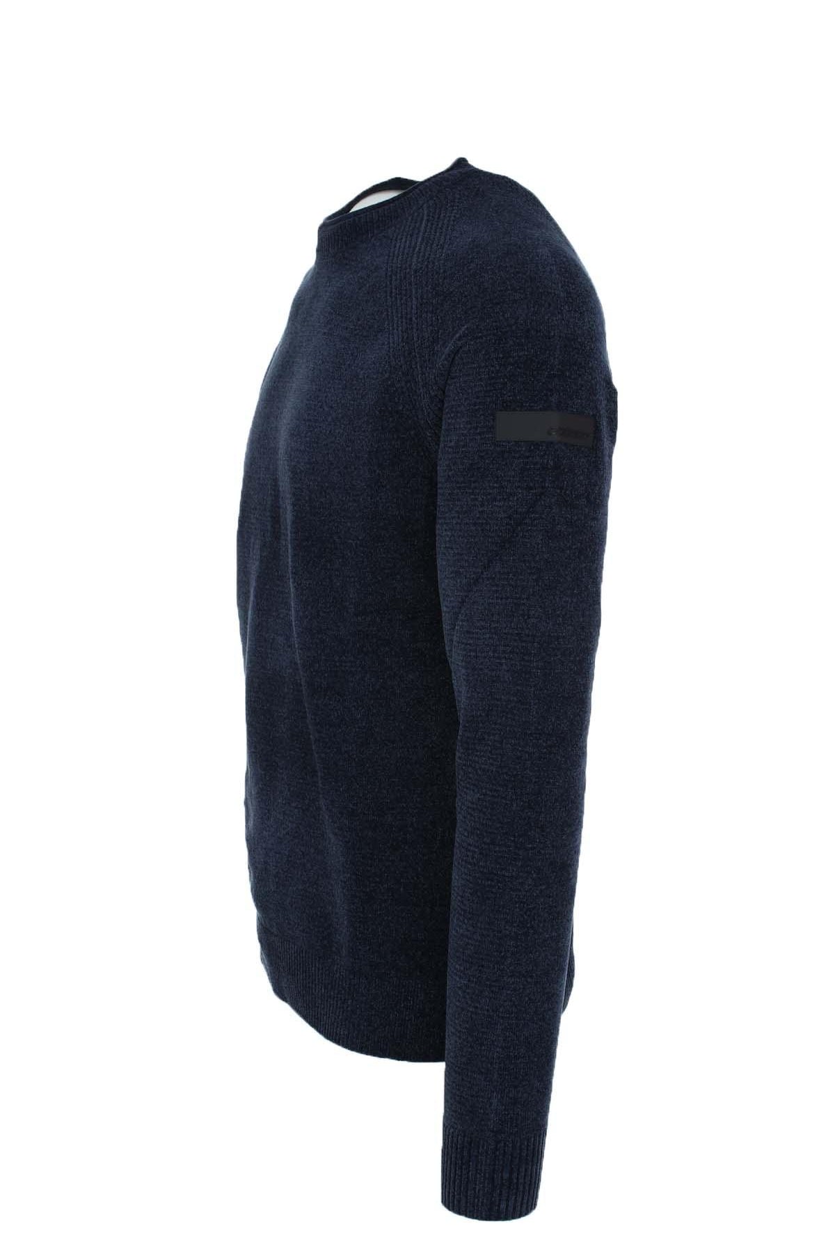 Maglia girocollo knit velvet round in ciniglia
