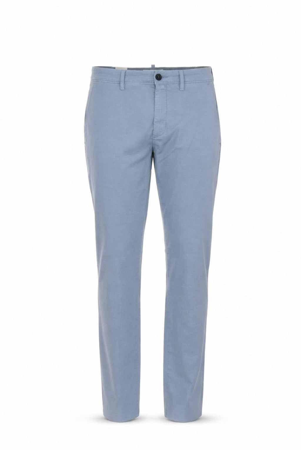 Pantalone Chino Uomo in Cotone e Lino