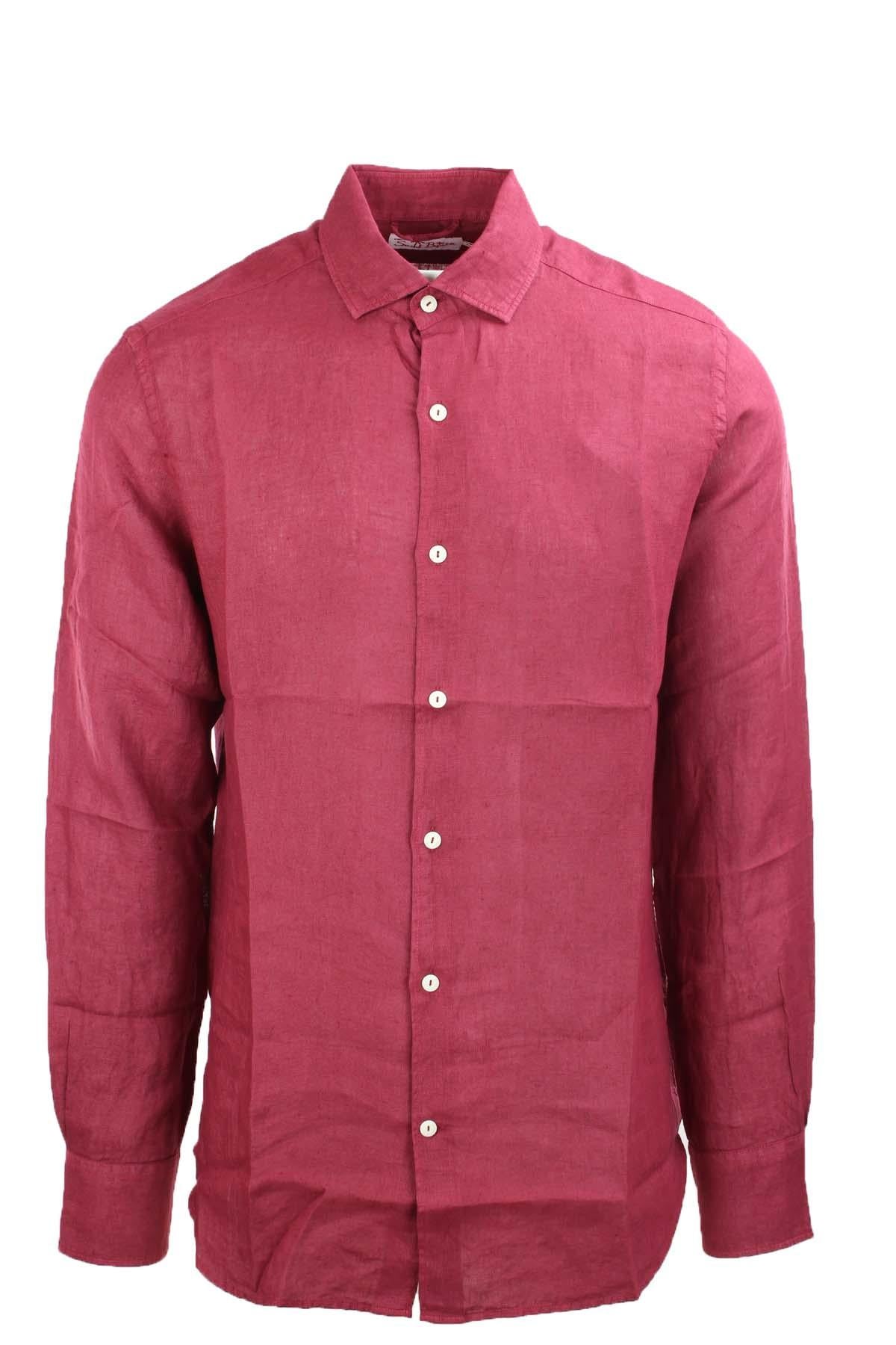 Camicia in lino manica lunga Pamplona Saint Barth MC2
