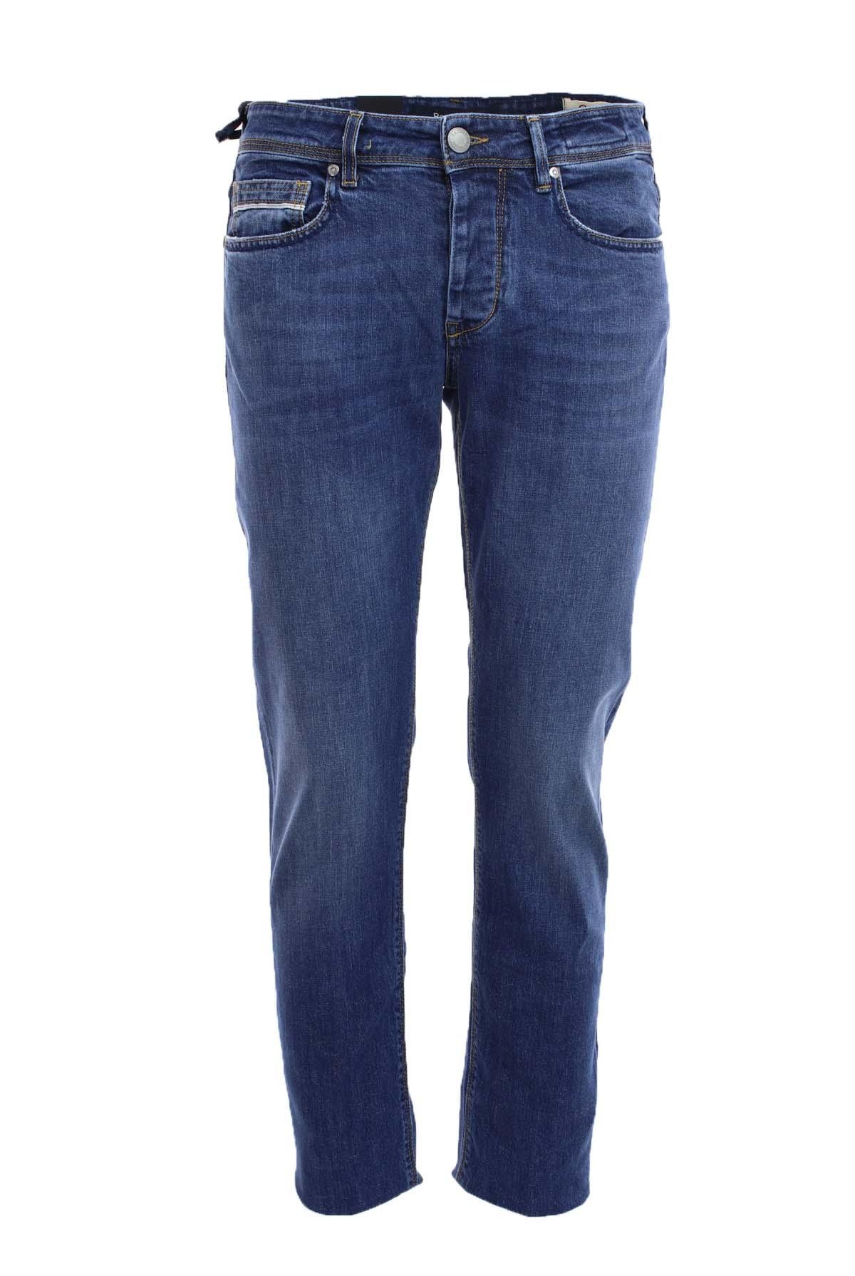 Jeans denim 5 tasche cimosato