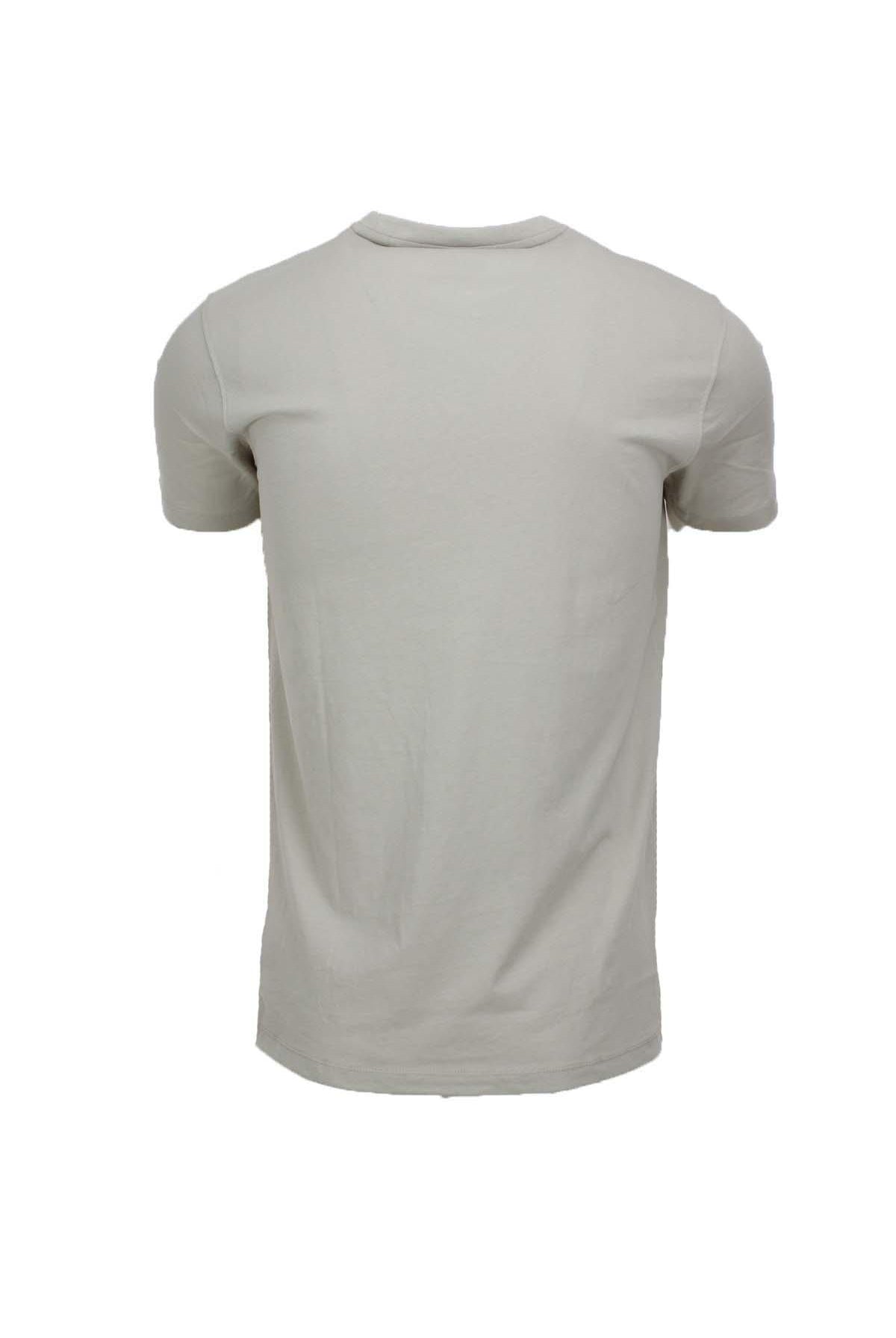 T-shirt mezza manica in cotone con logo