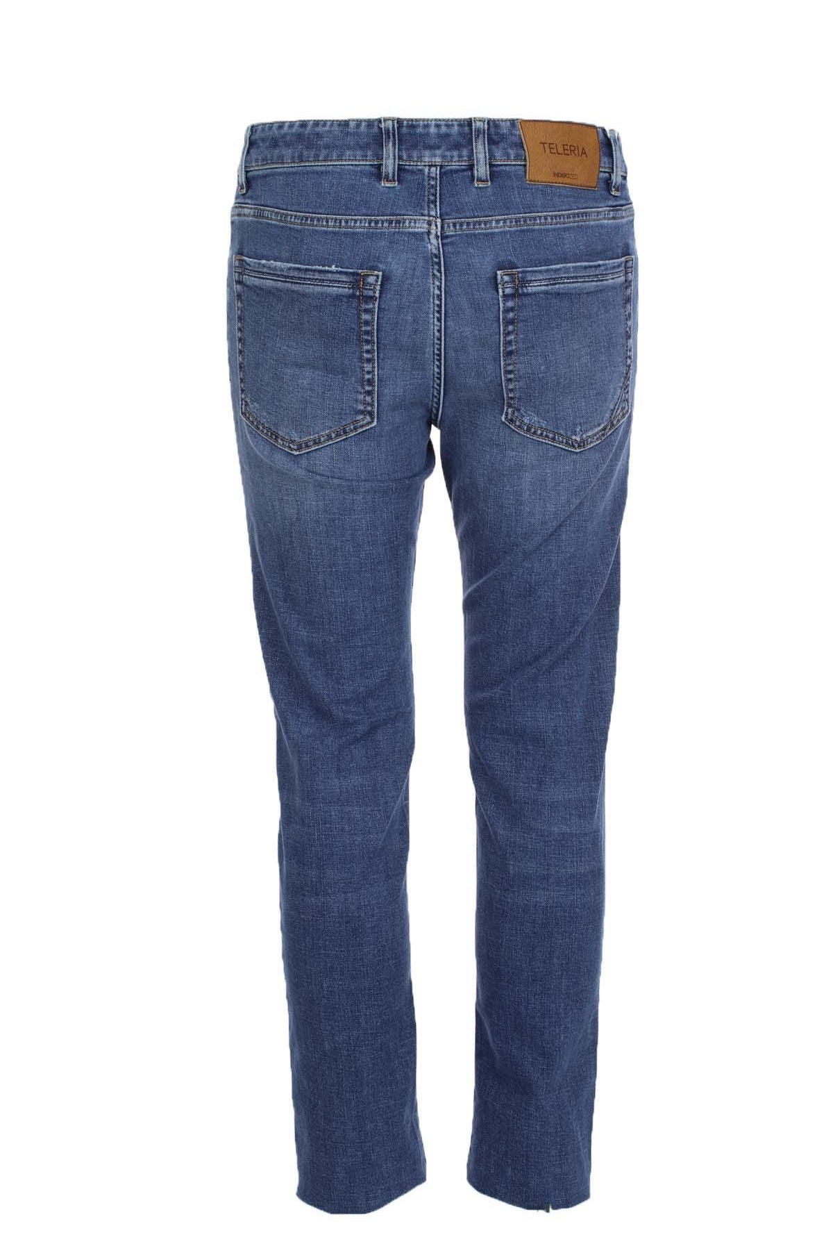 Pantalone jeans denim 5 tasche
