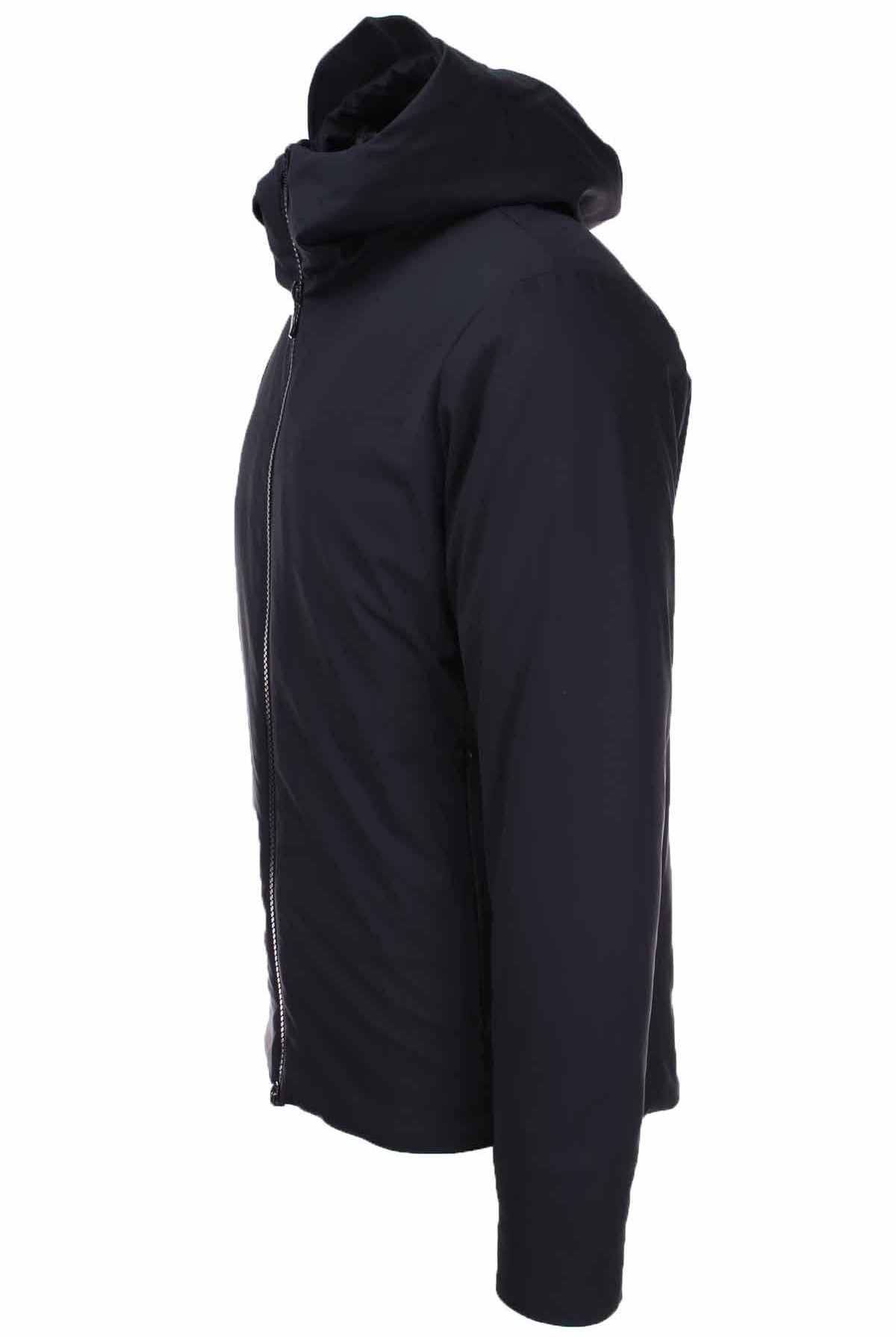 Giubbotto in tessuto stretch con cappuccio Ignacio