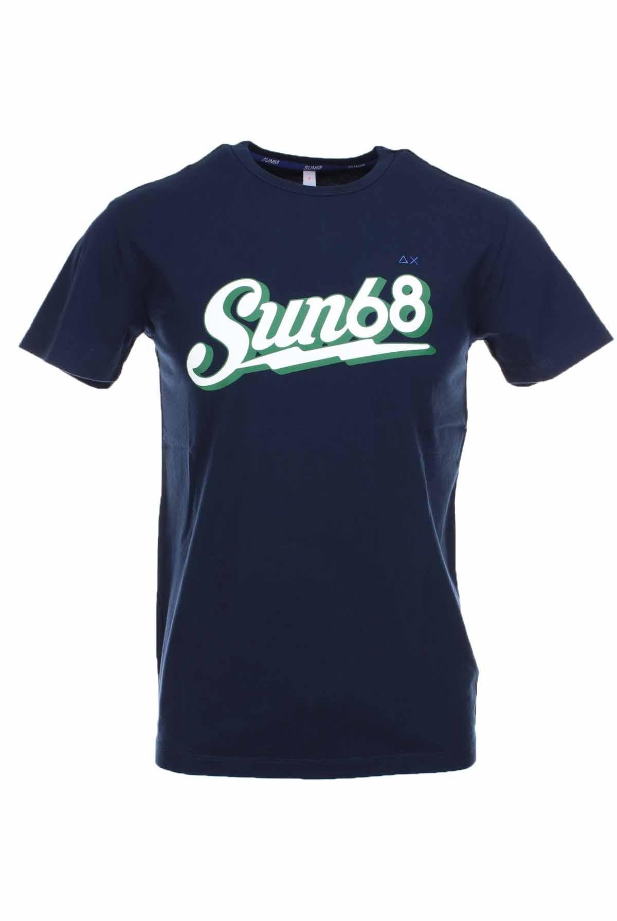 T-shirt mezza manica logo sun68