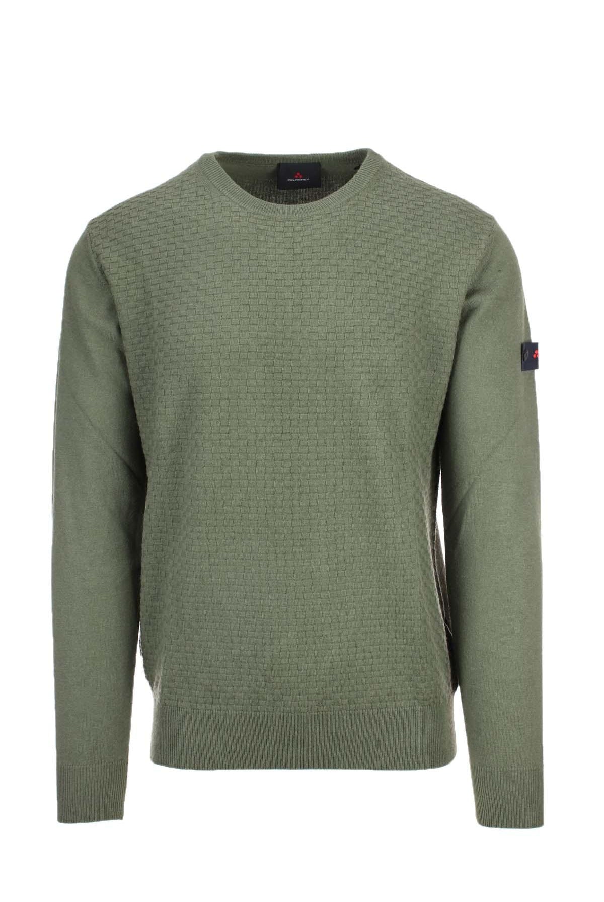Maglia girocollo con intarsi Shipka