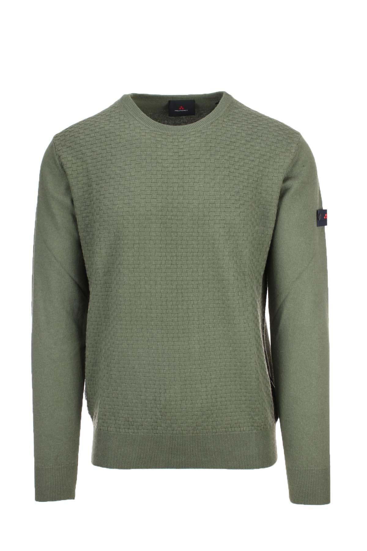 Maglia girocollo con intarsi Shipka