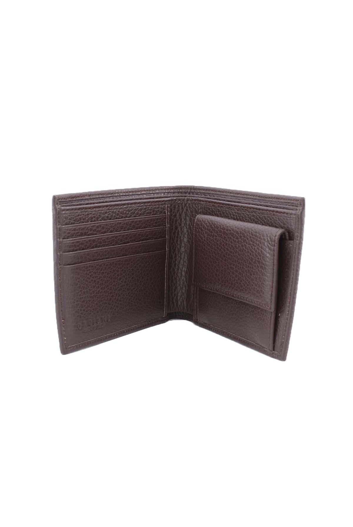 Portafoglio in pelle Micron con portamonete