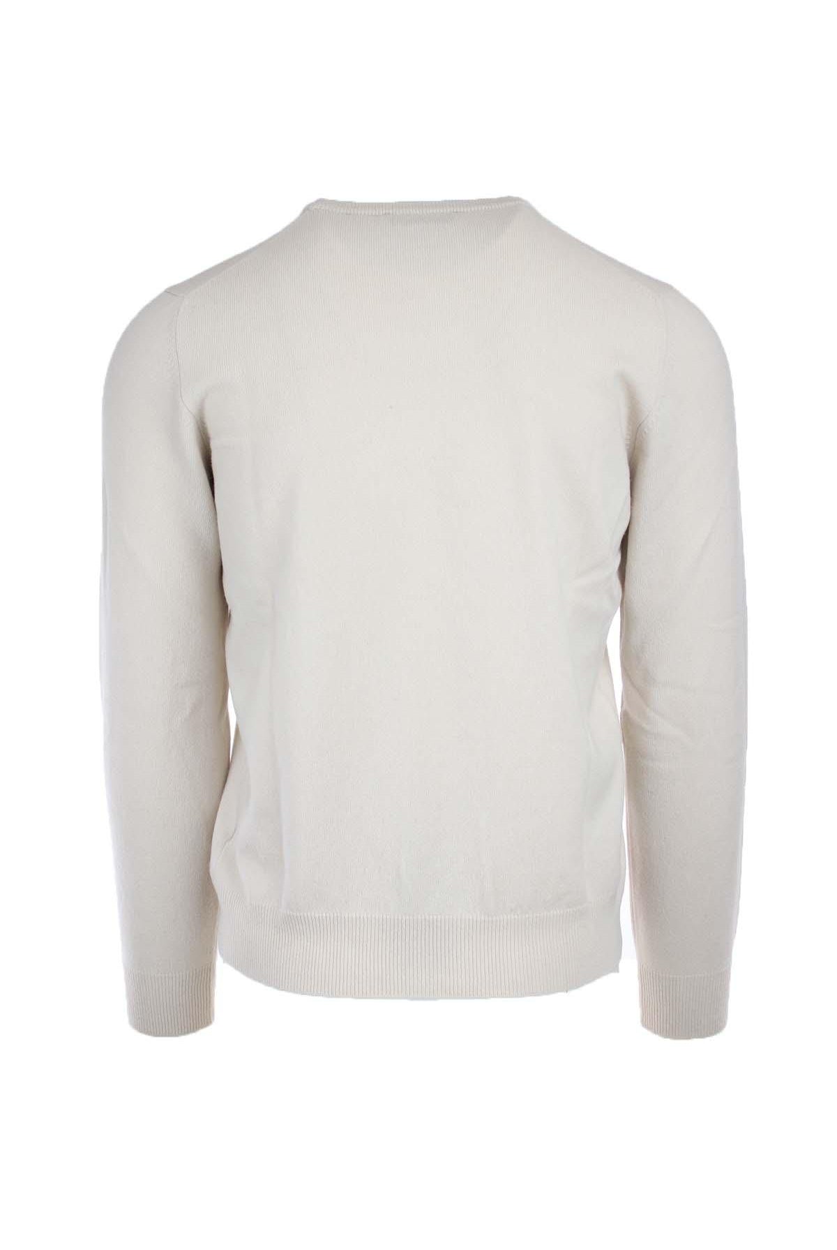 Maglia girocollo in lana cachemire
