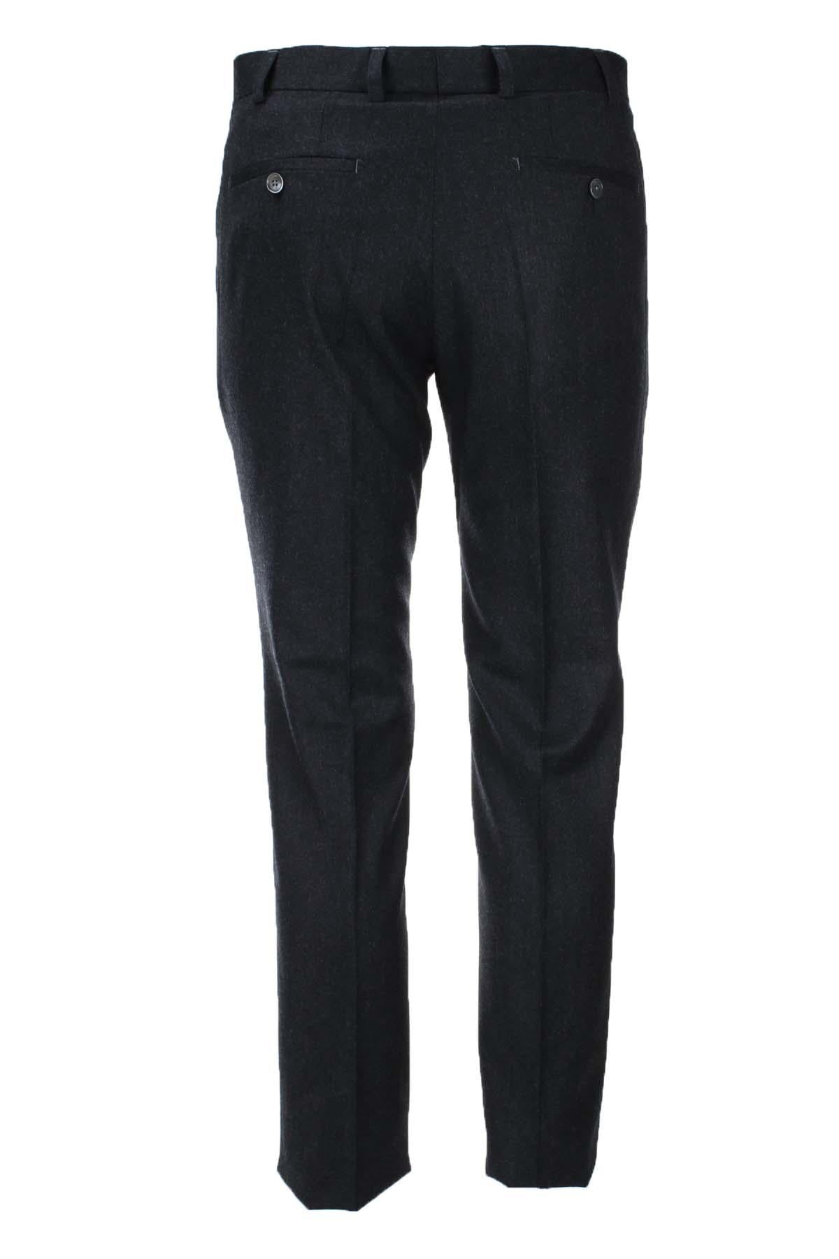 Pantalone in lana cachemire tasche america.