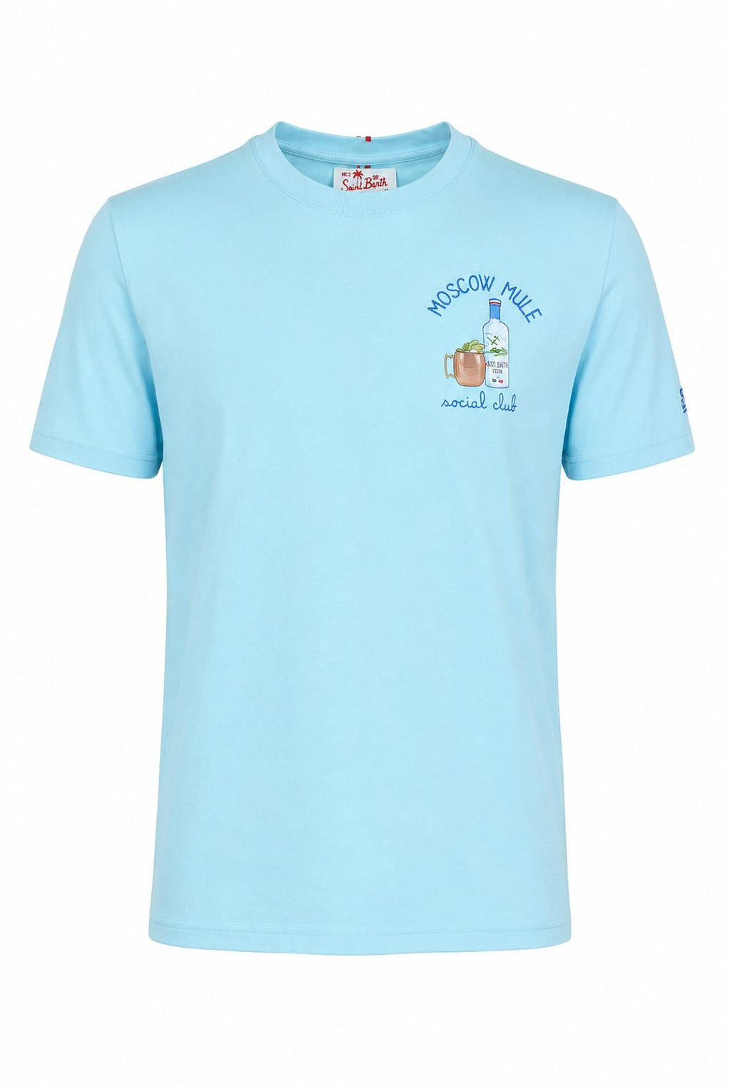 T-shirt in cotone "Moscow Mule Social Club"