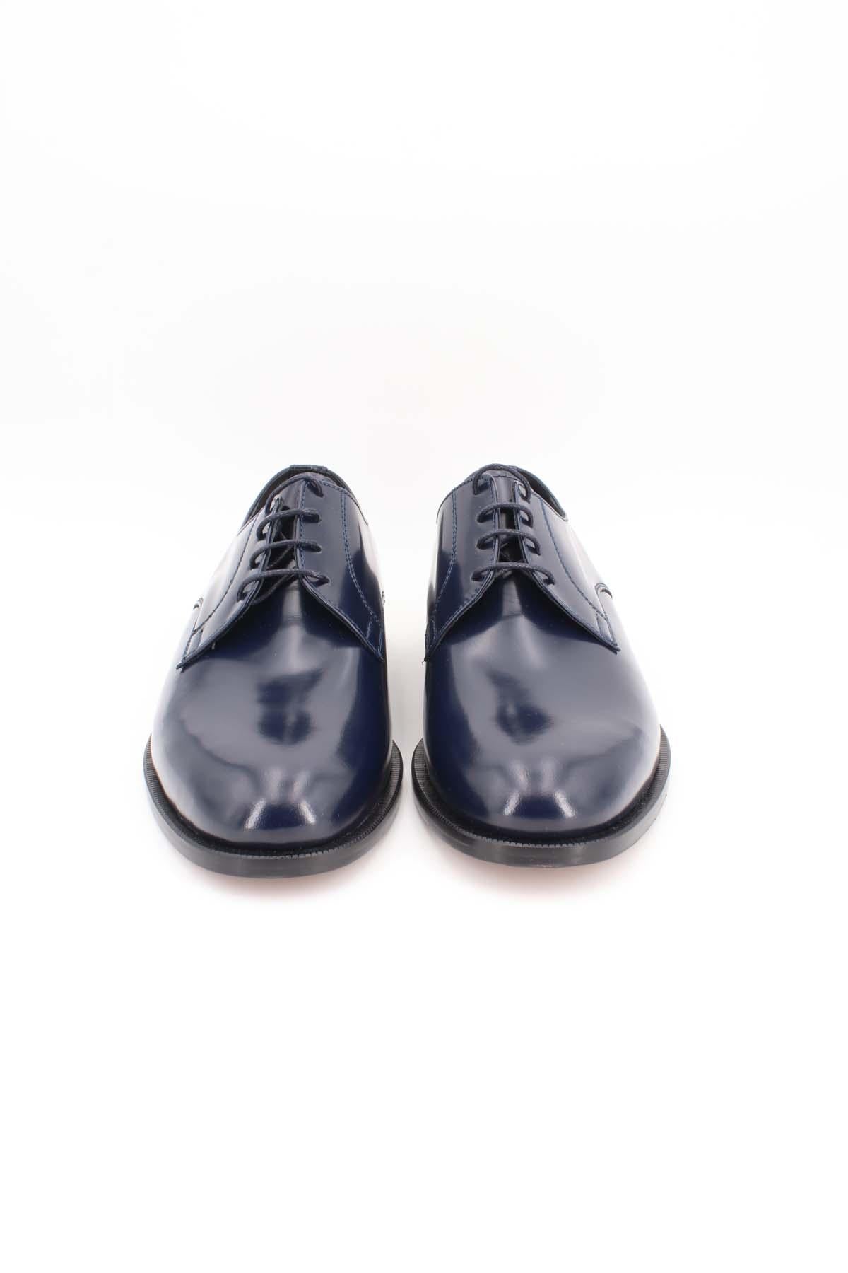 Scarpe Derby in vitello spazzolato