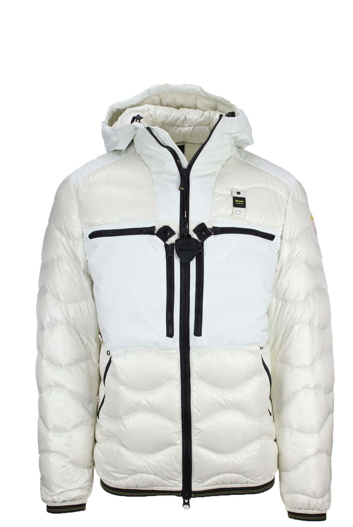 Piumino uomo onde con tasconi Blauer