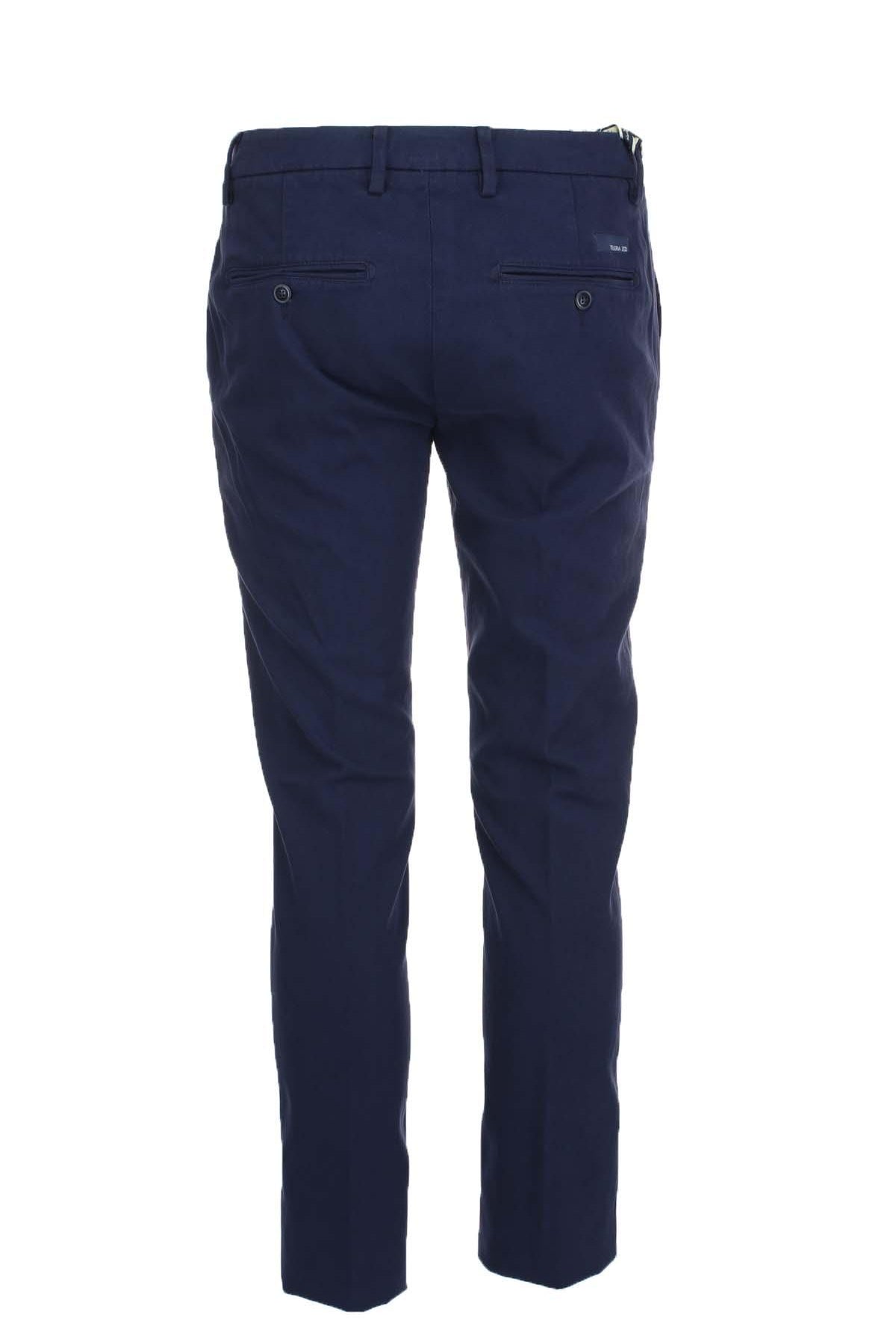 Pantalone chino in cotone armaturato stretch