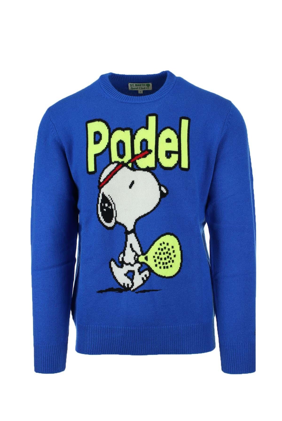 Maglia pullover girocollo in lana Padel