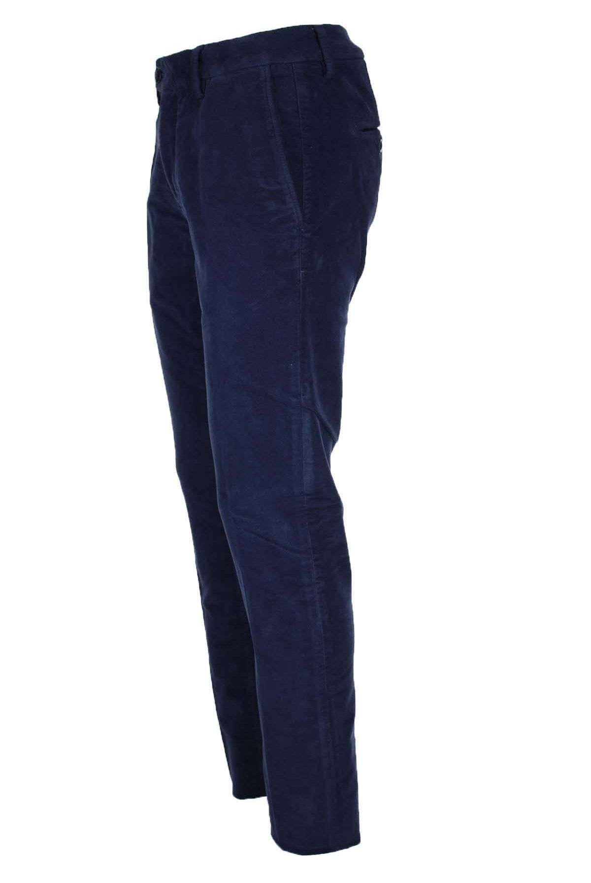 Pantalone chino in cotone armaturato stretch