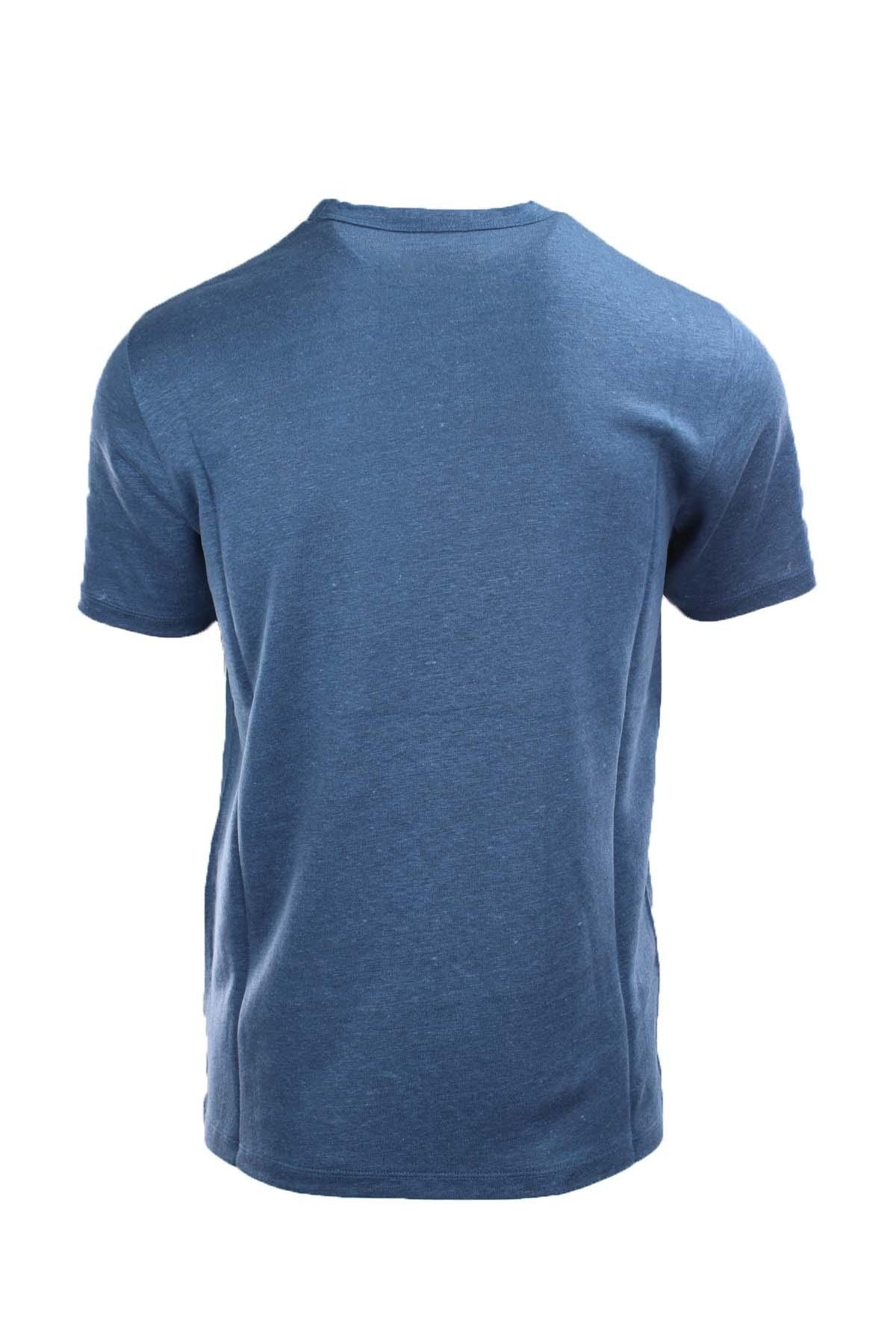 Tshirt mezza manica in lino Saint Barth MC2