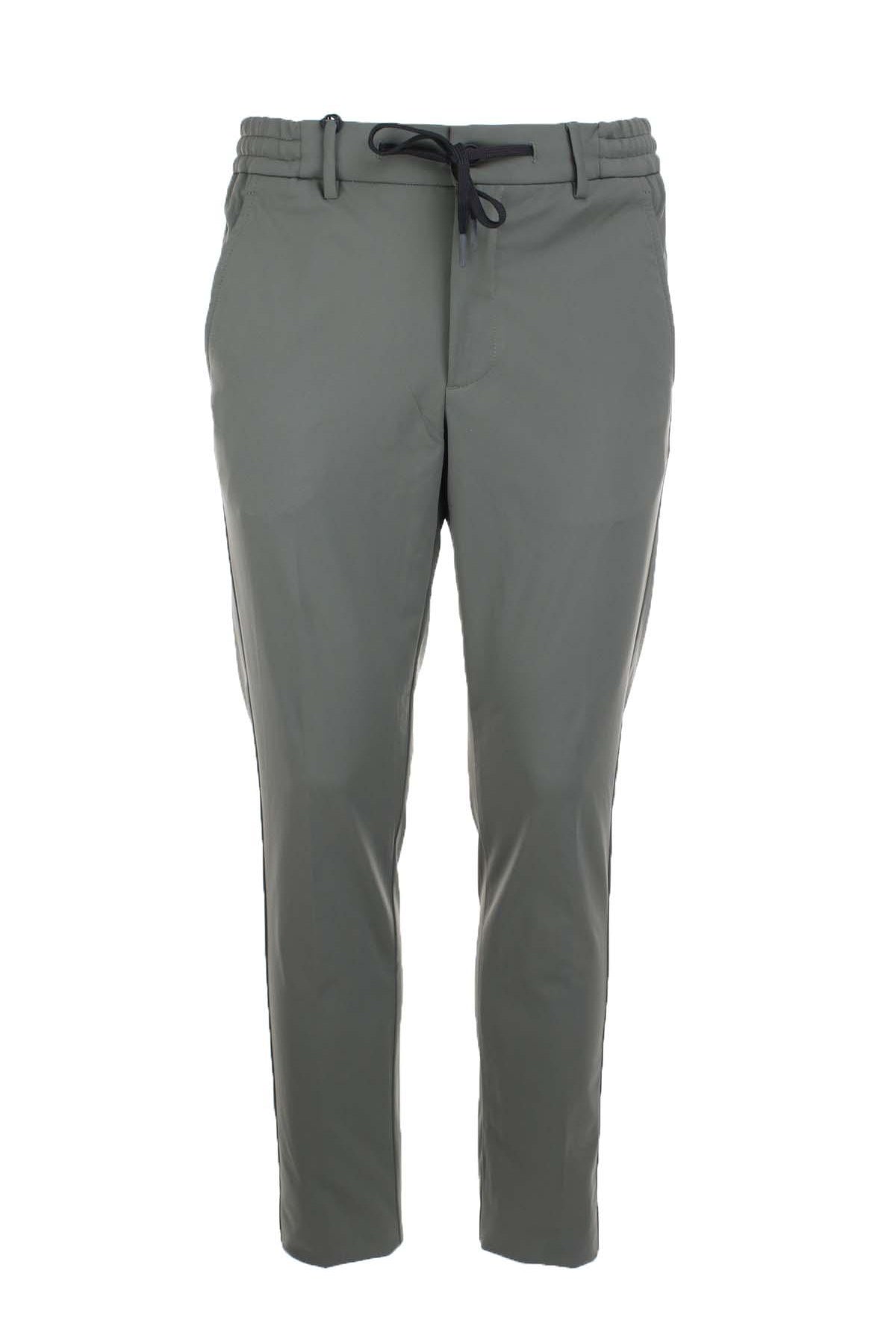 Pantalone in tessuto tecnico con coulisse