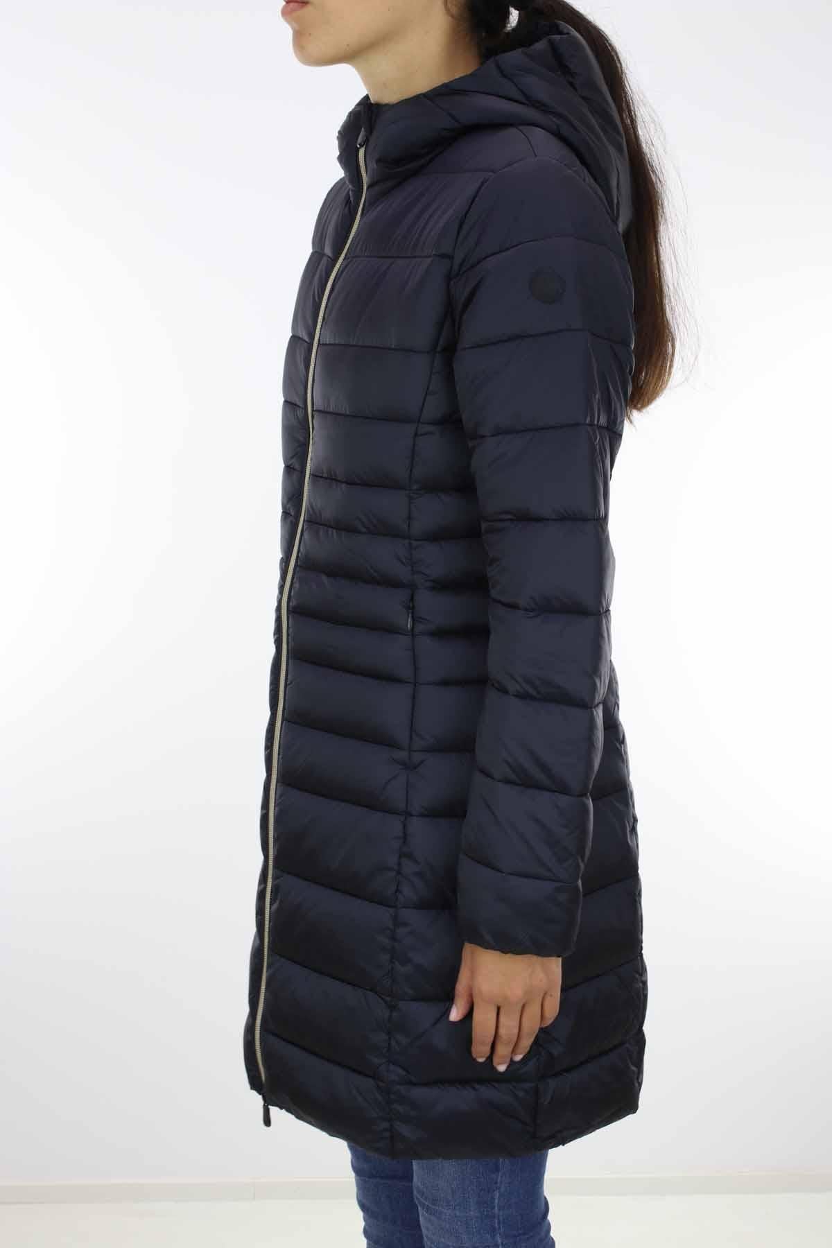 Cappotto lungo con cappuccio Camille