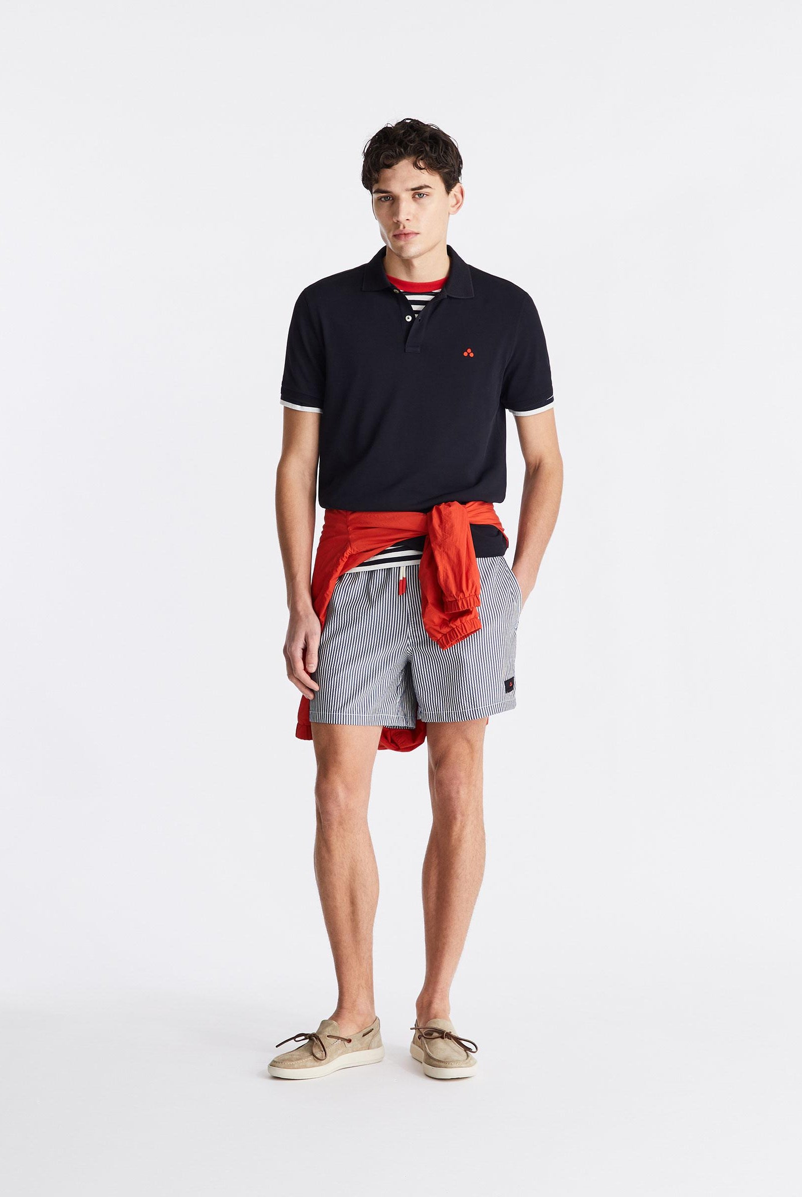 Polo Uomo Piquet Tecnico Stretch Plantago