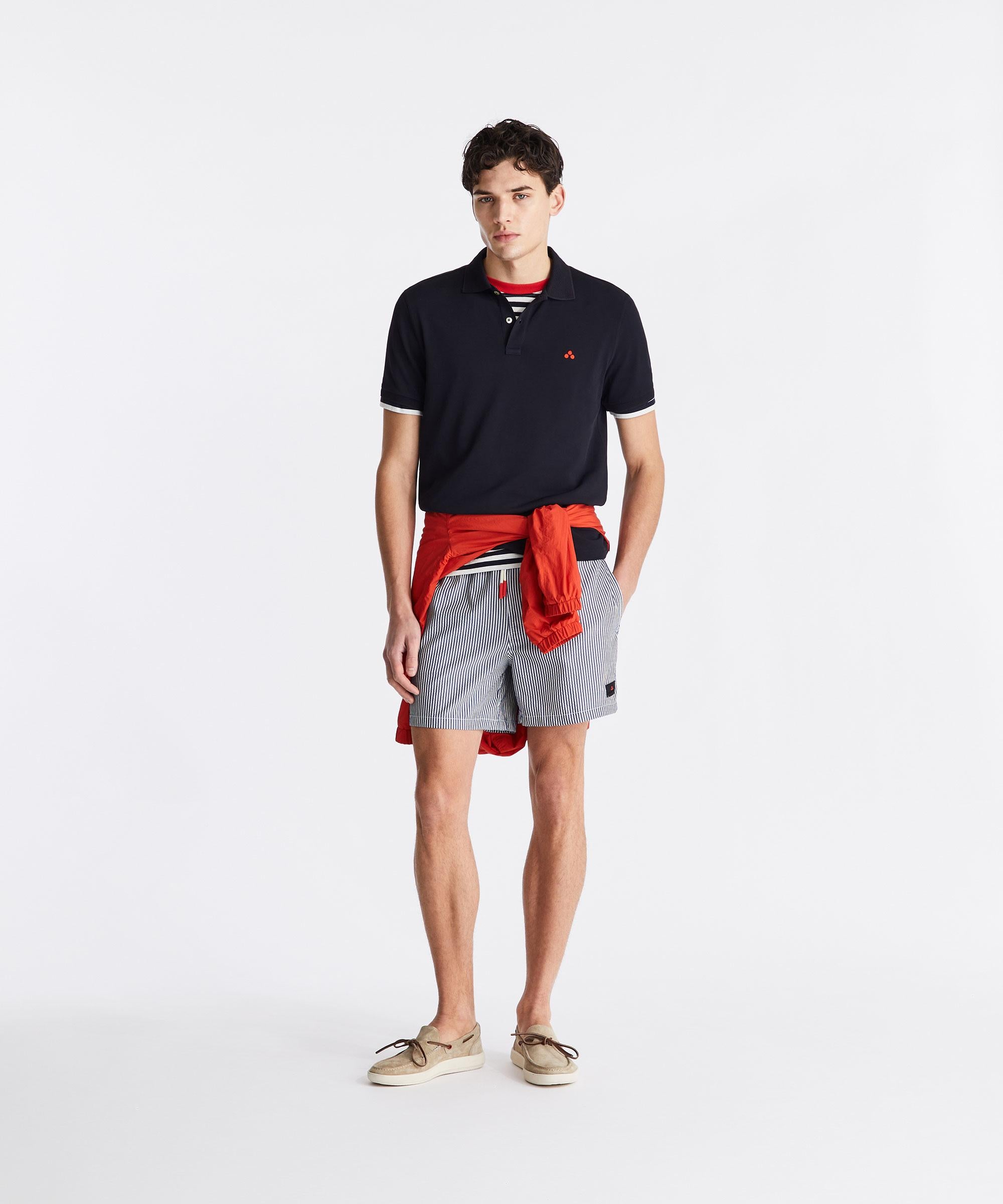Polo Uomo Piquet Tecnico Stretch Plantago