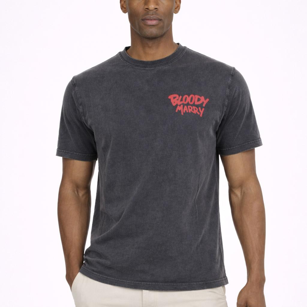 Tshirt Uomo in Cotone Bloody Mary Crypto Puppets