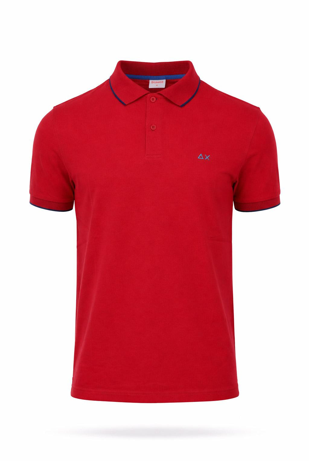 Polo mezza manica Uomo in Piqué di Cotone