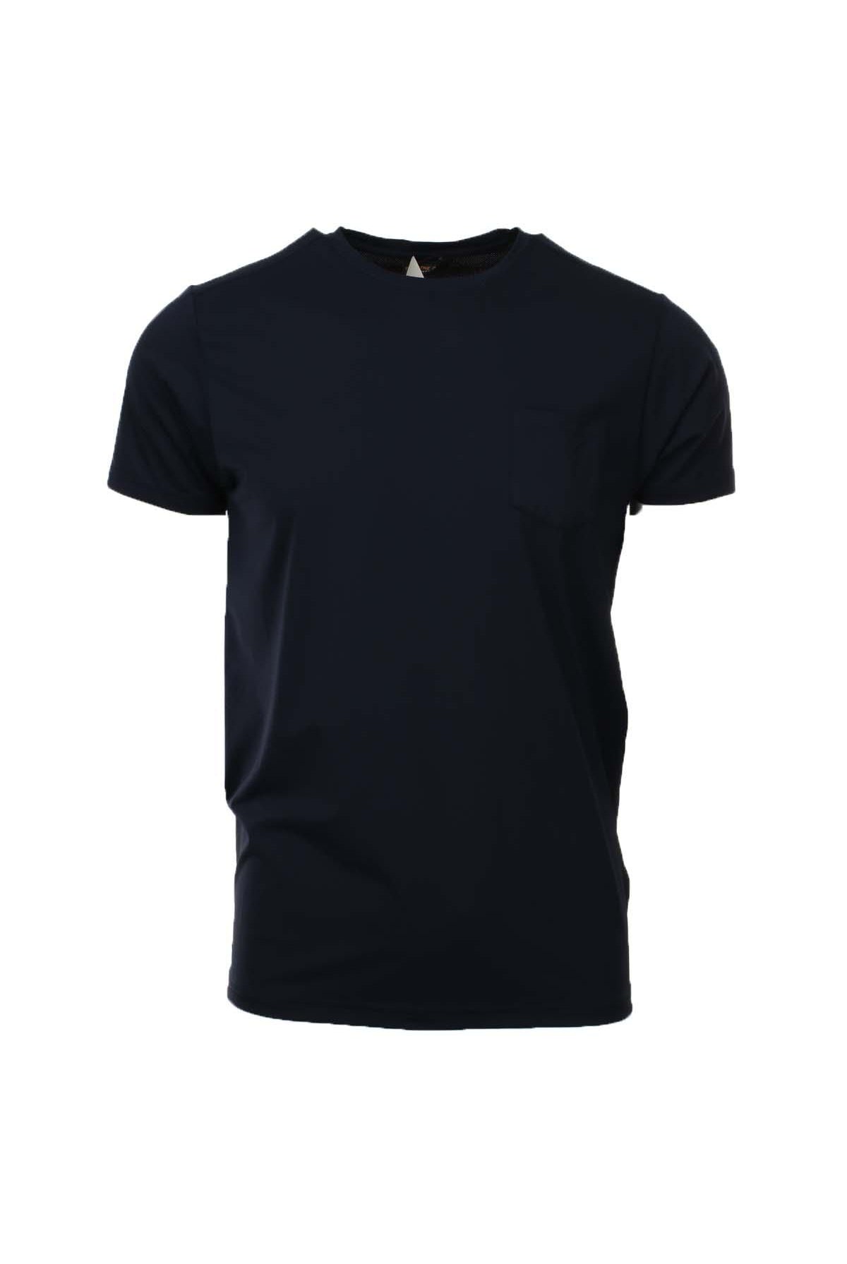 T-shirt in tessuto tecnico con taschino.