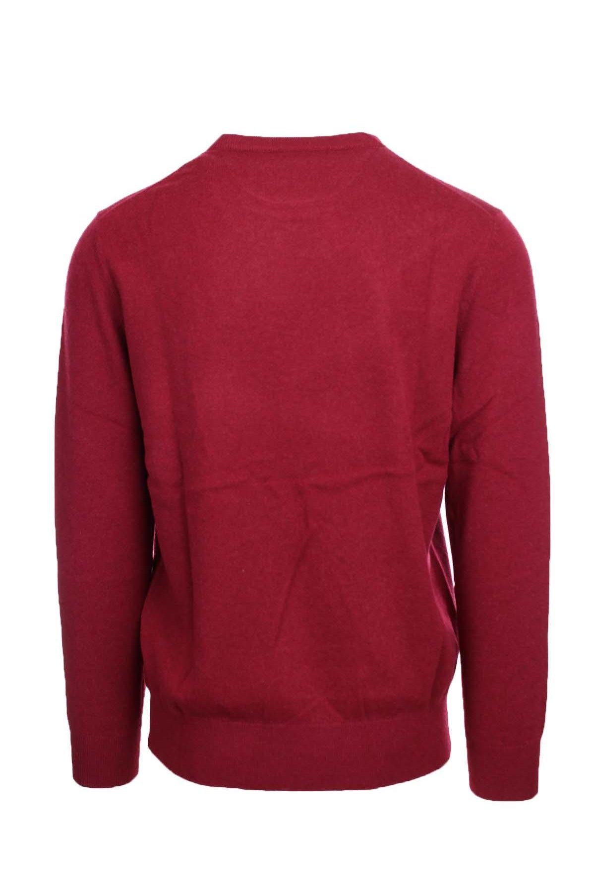 Maglia in lana con logo ricamato.