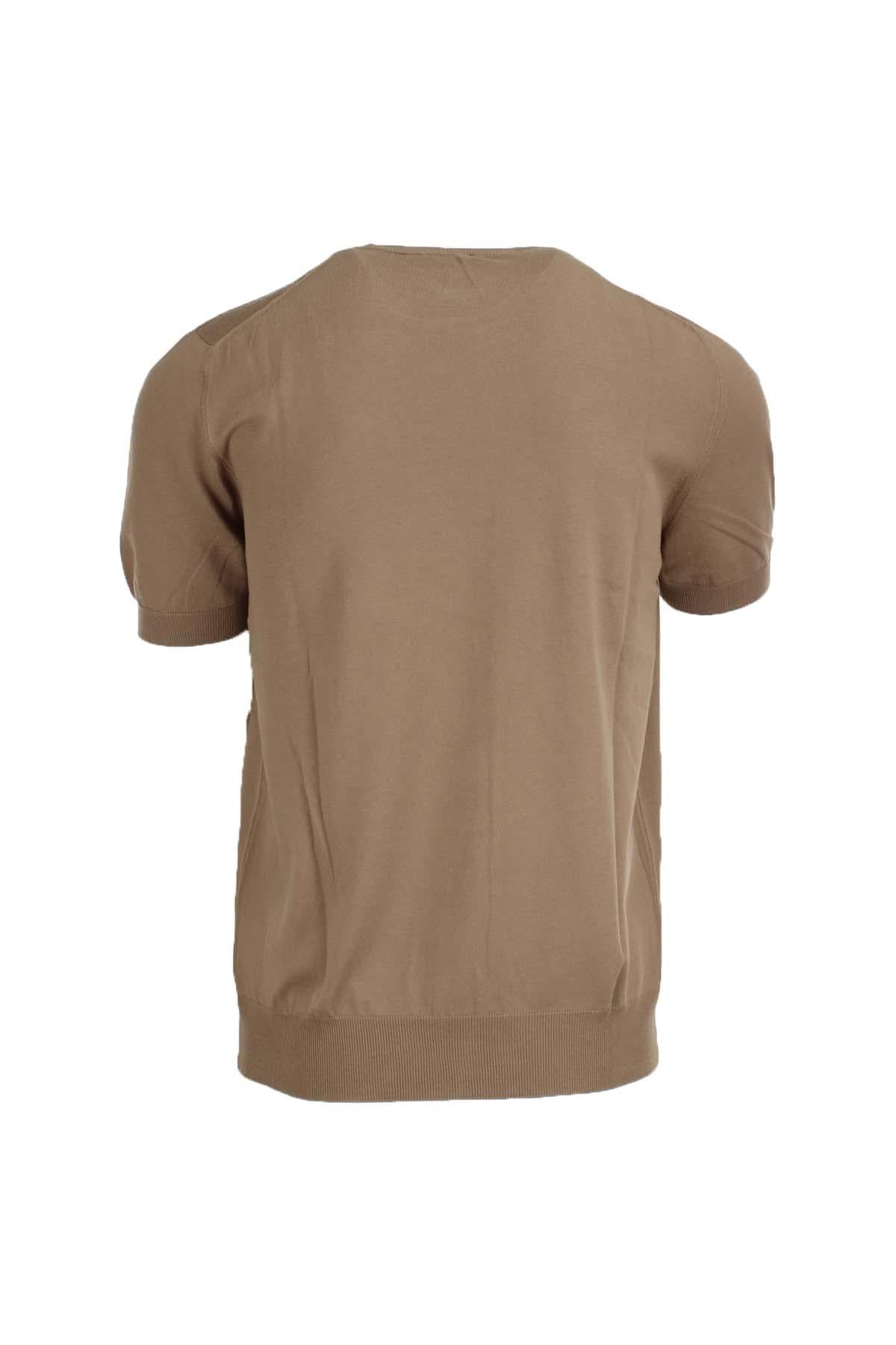 Maglia girocollo in filo di cotone
